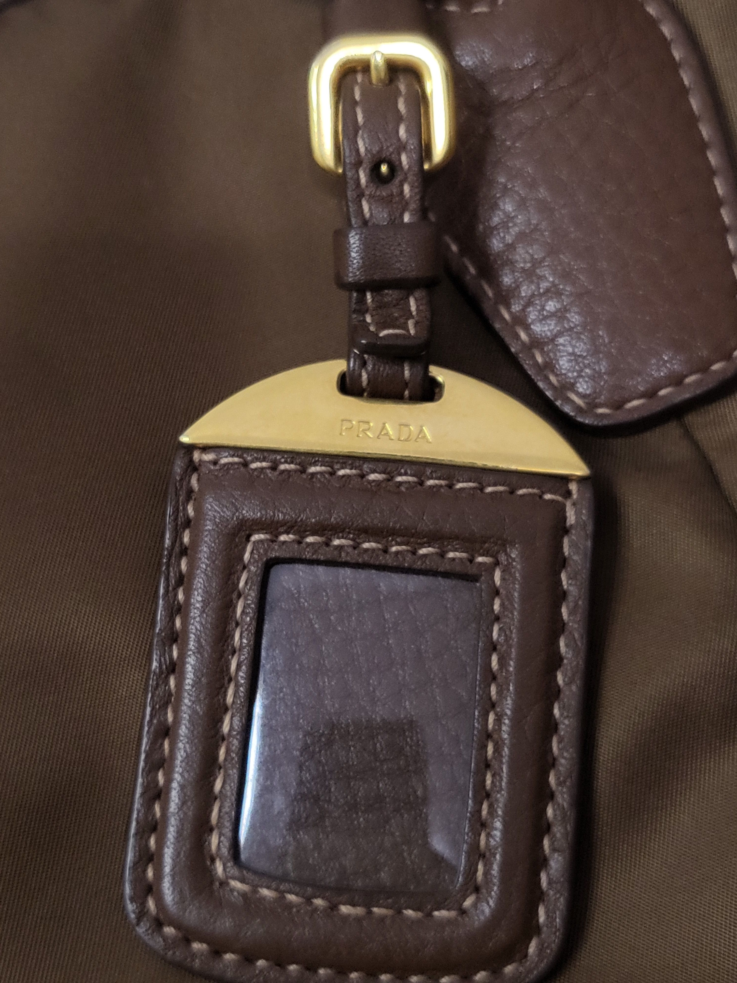 Prada Prada Brown Tessuto Satchel Size ONE SIZE - 7 Thumbnail