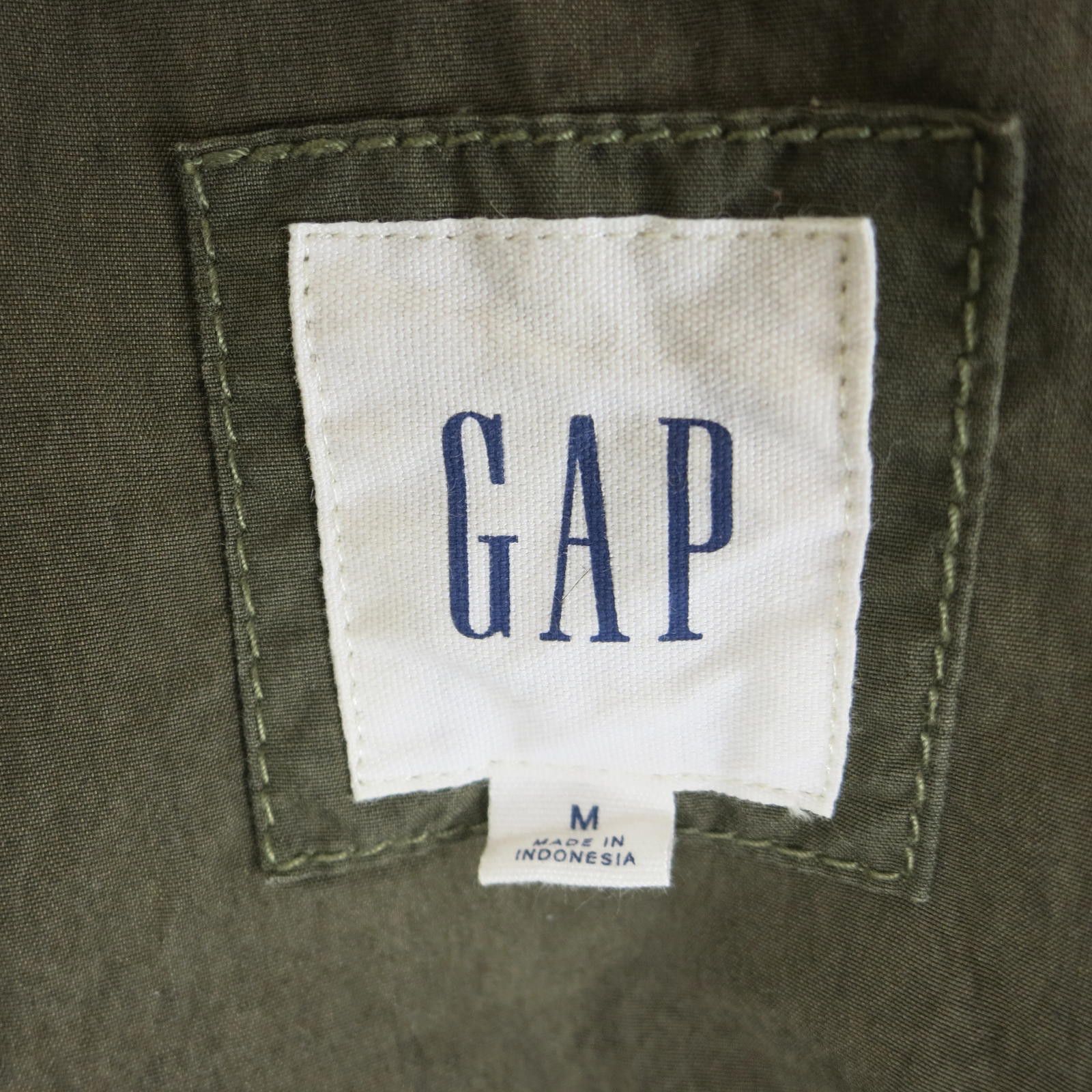 Gap GAP Olive Green Hooded Zip-Up Jacket Men's Medium Size US M / EU 48-50 / 2 - 5 Thumbnail