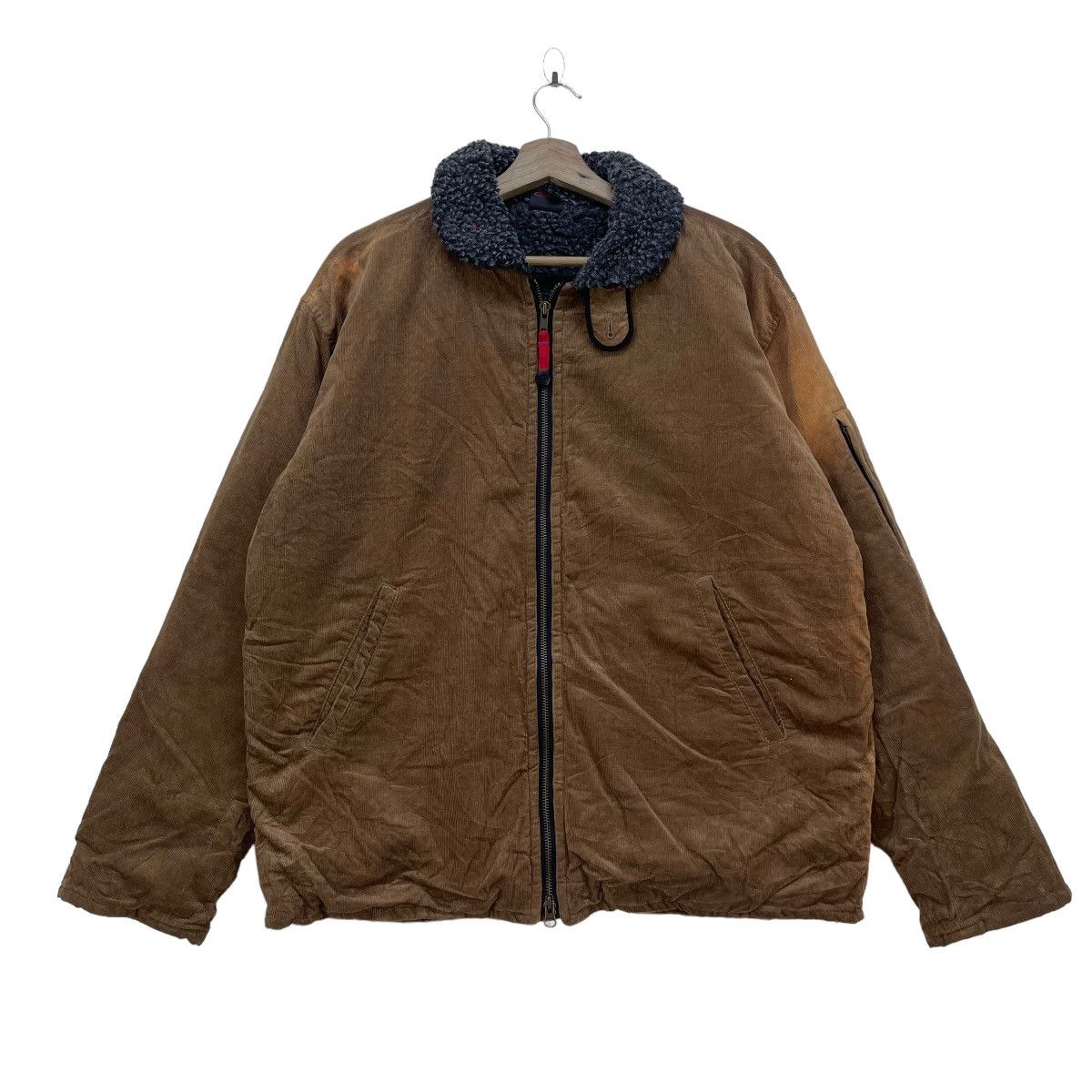 Ocean Pacific 💥Ocean Pacific Corduroy Boarding Company Shearling Jacket Size US L / EU 52-54 / 3 - 2 Thumbnail
