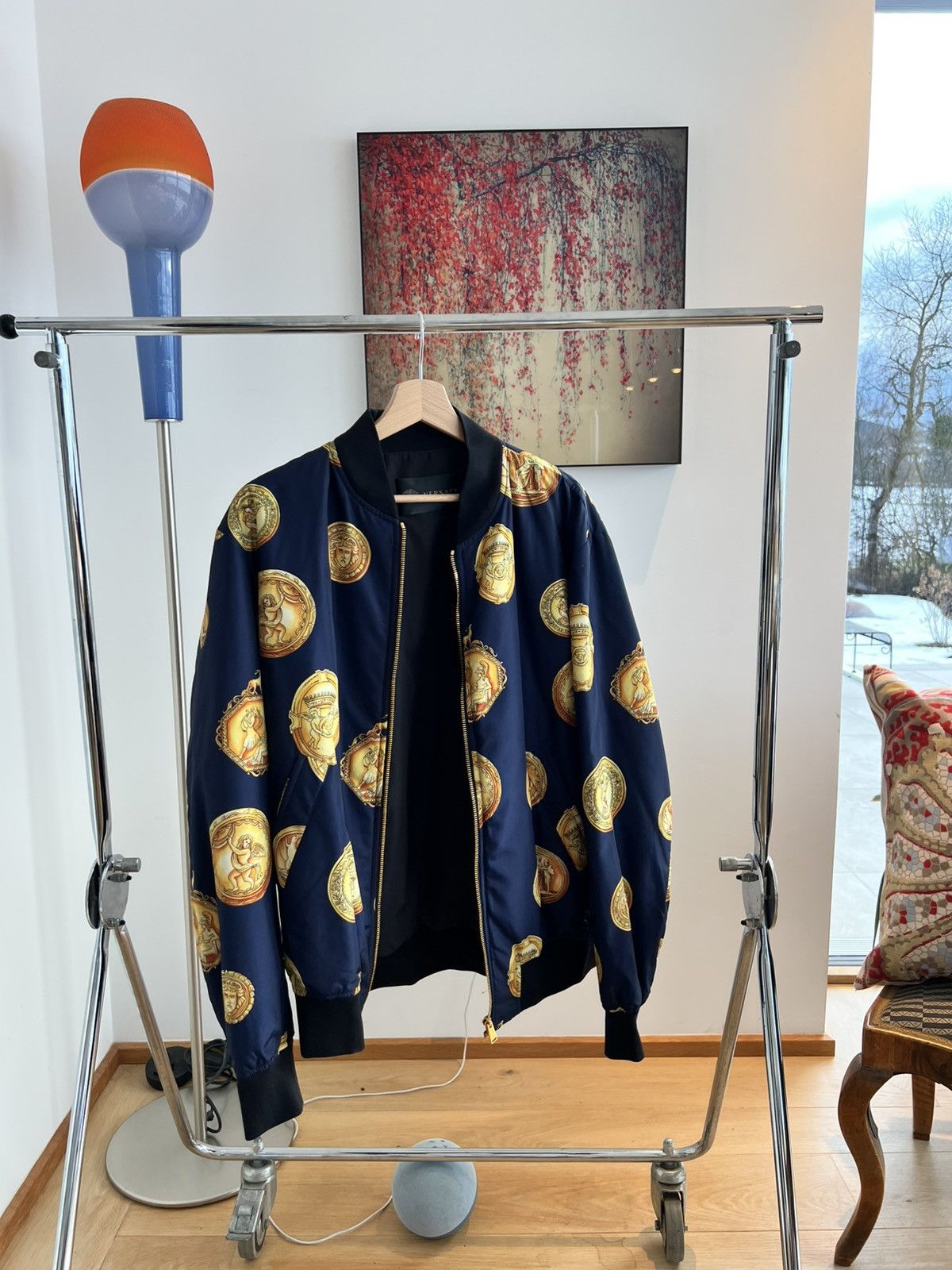 Versace Versace Coin Print Bomberjacket Size US M / EU 48-50 / 2 - 1 Thumbnail