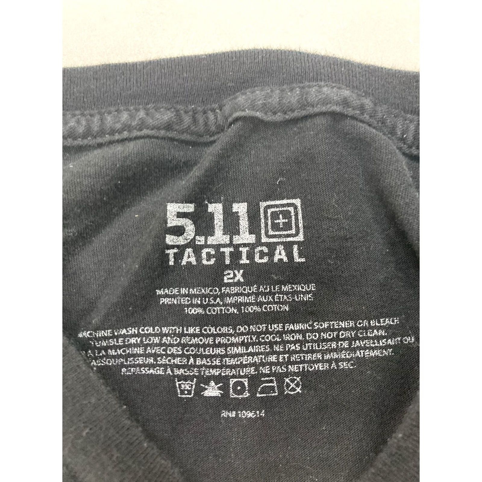 Vintage 5.11 Tactical T-Shirt Men XXL Black USA Graphic Land Of The Free Five Eleven Size US XXL / EU 58 / 5 - 5 Thumbnail