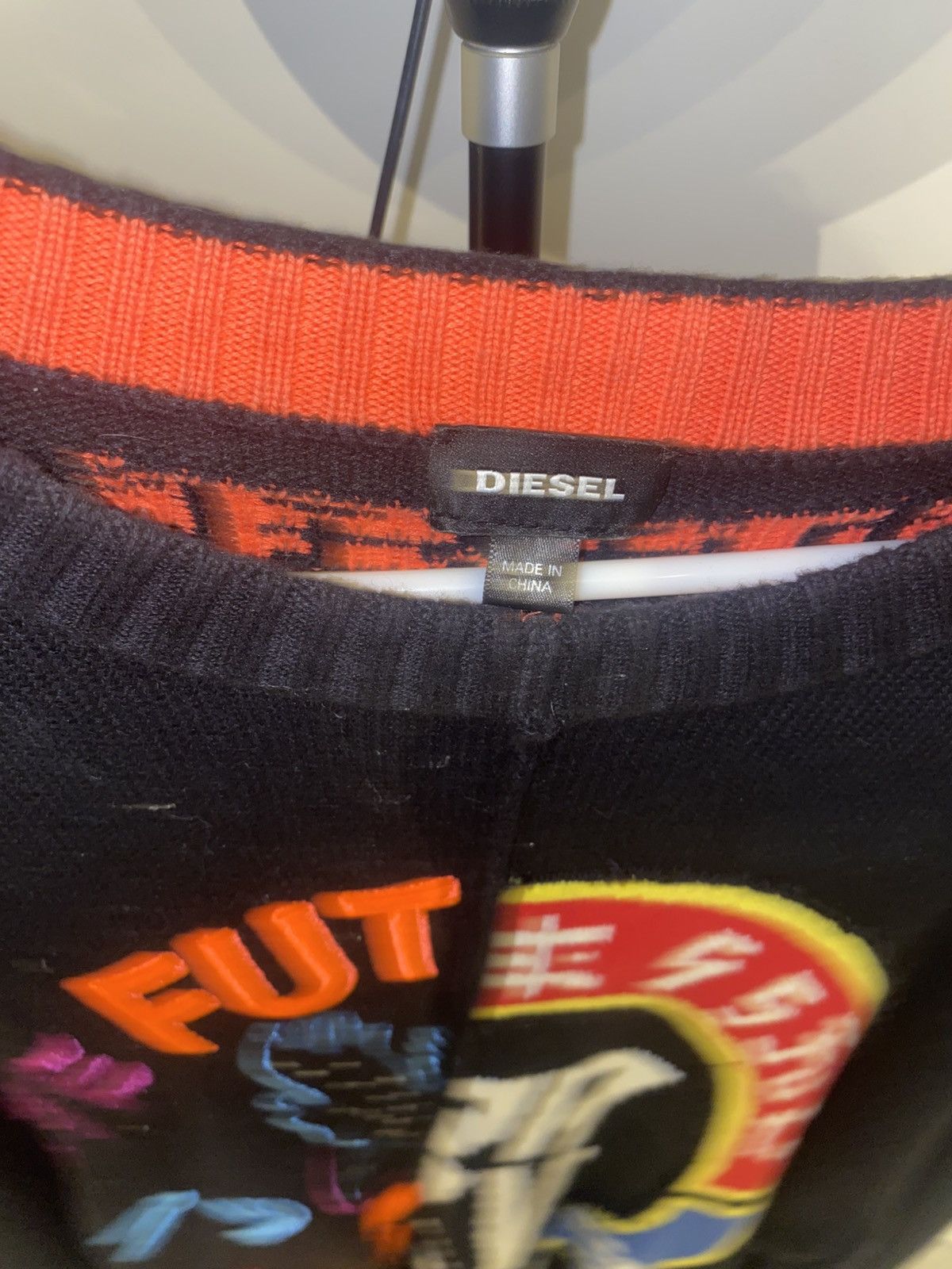 Diesel Diesel Brave New World Jumper Size US L / EU 52-54 / 3 - 1 Thumbnail