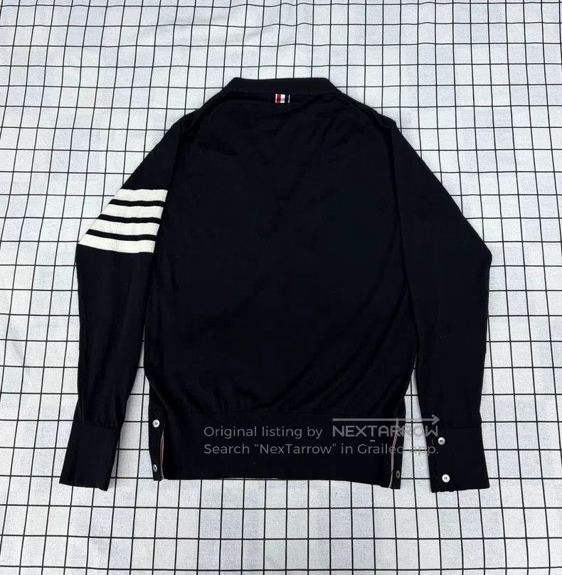 Thom Browne Thom Browne Wool cardigan Size US M / EU 48-50 / 2 - 2 Thumbnail