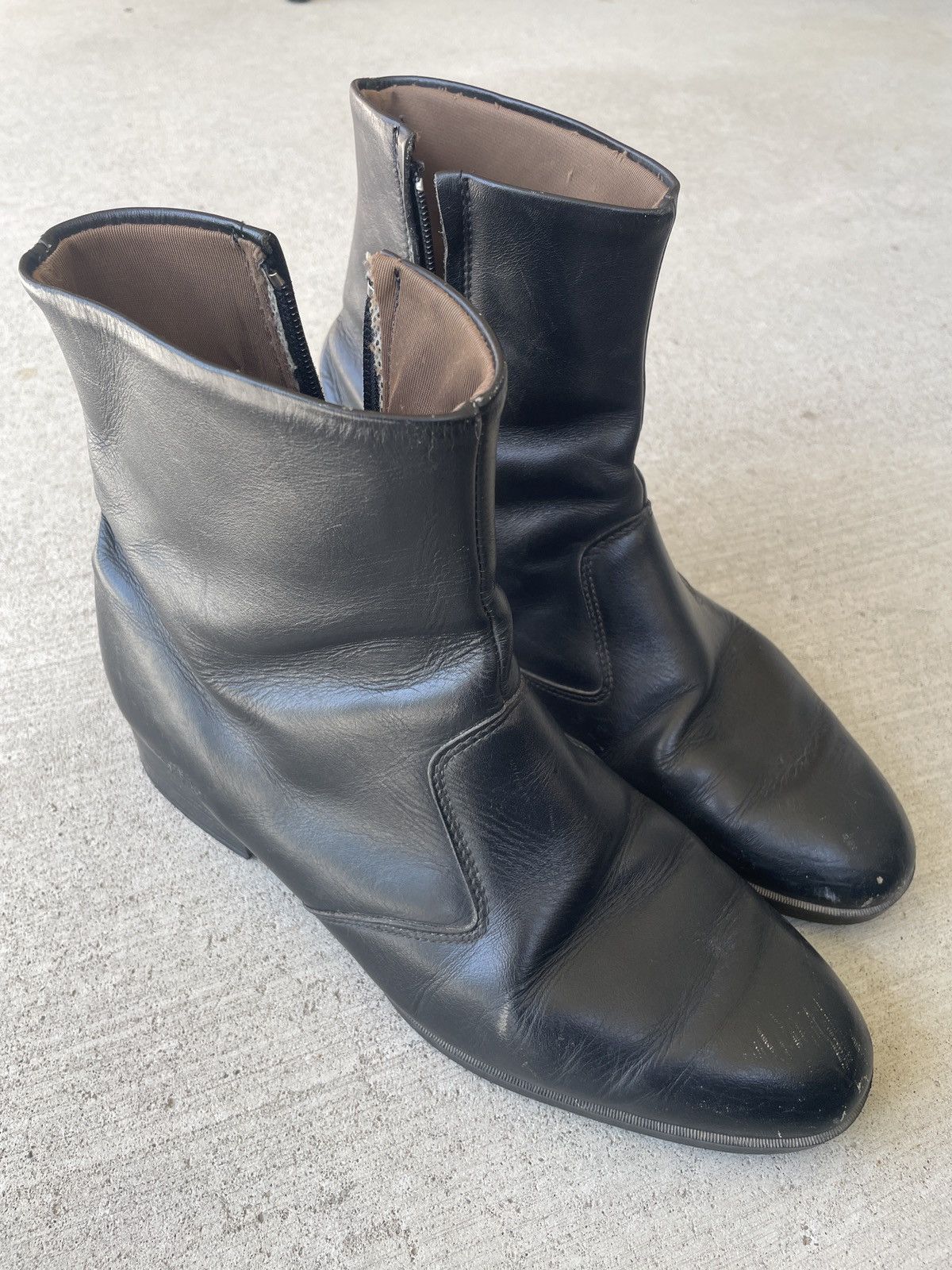 Vintage Vintage leather boots Size US 9.5 / EU 42-43 - 1 Thumbnail