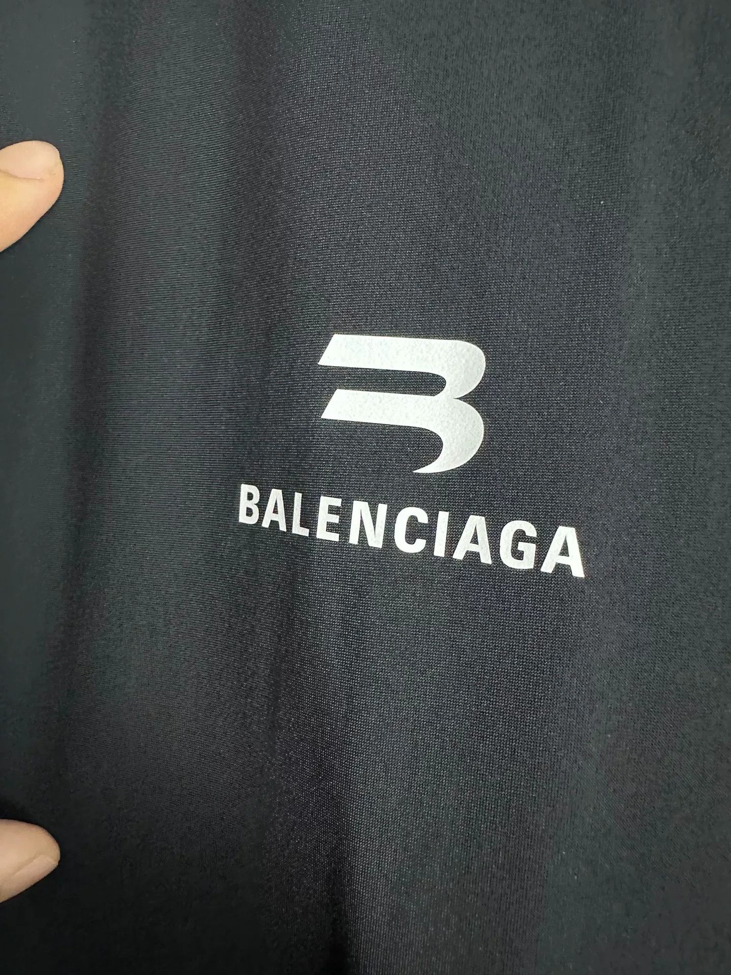 Balenciaga Balenciaga Sporty Short Sleeve Black T-shirt Size US XS / EU 42 / 0 - 2 Thumbnail
