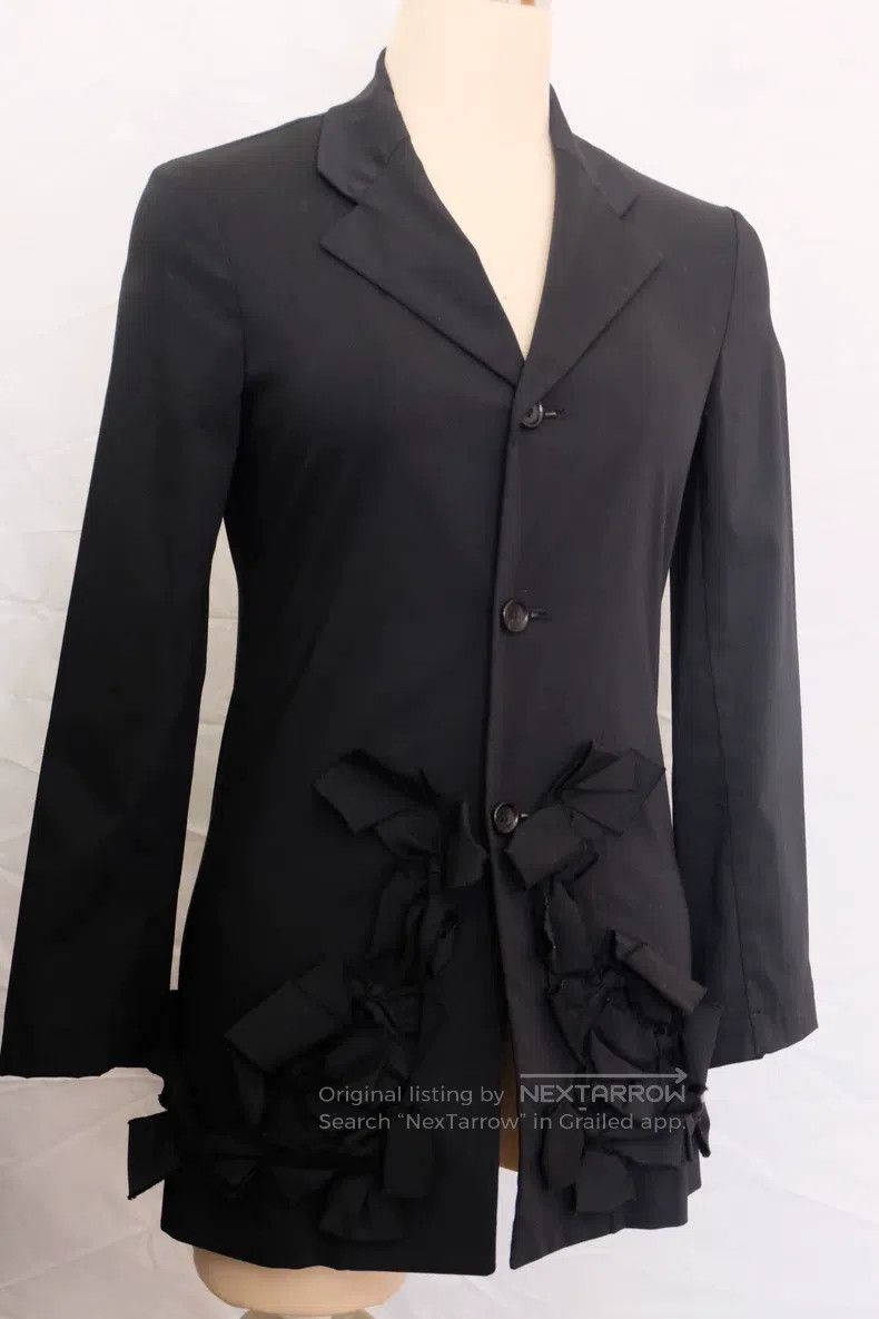 Comme des Garcons Comme Des Garcons Ribbon-trimmed shirt jacket Size M / US 6-8 / IT 42-44 - 3 Thumbnail