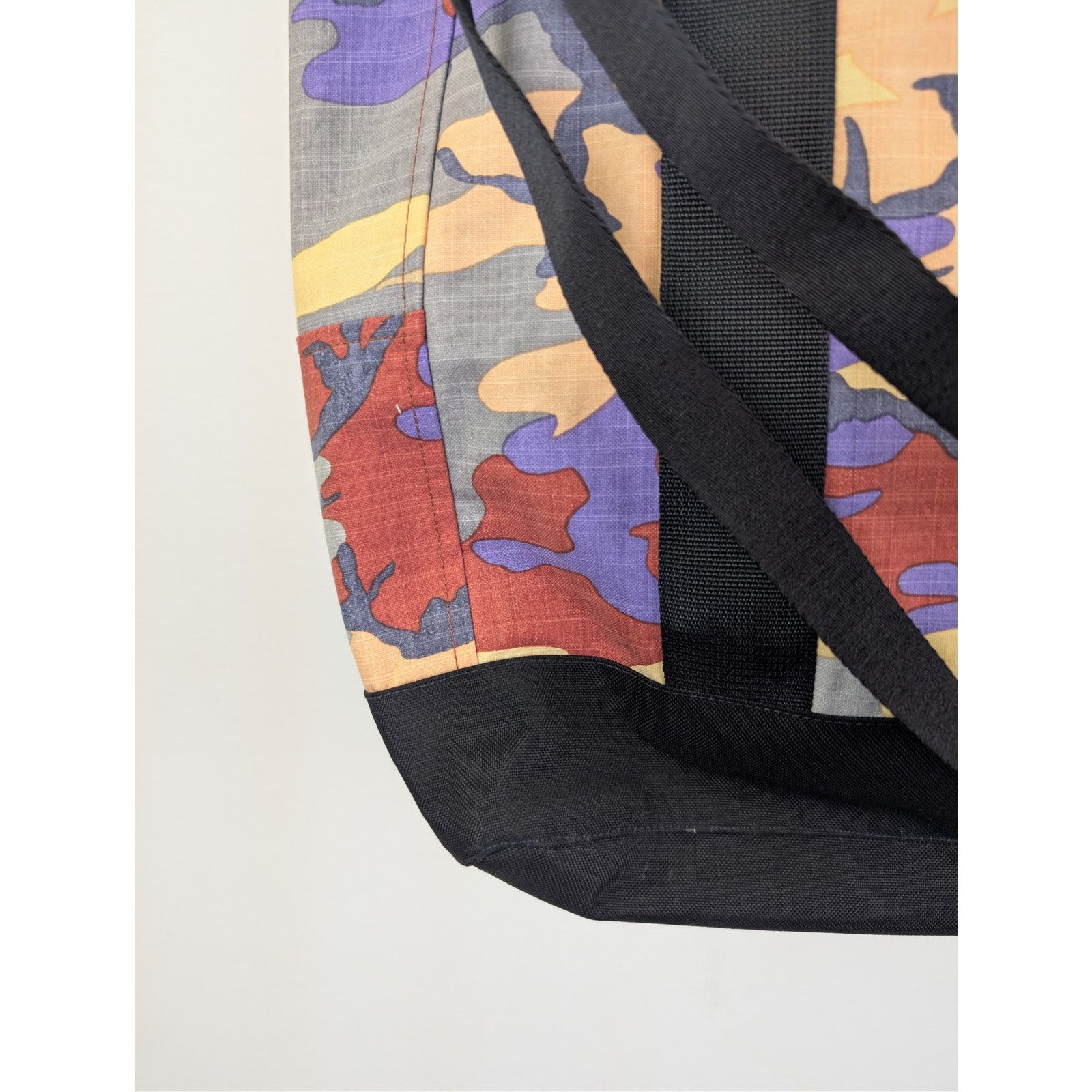 Stone Island o1rshd1 Heritage Camo Large Compass Embroidered Tote Bag Size ONE SIZE - 5 Thumbnail