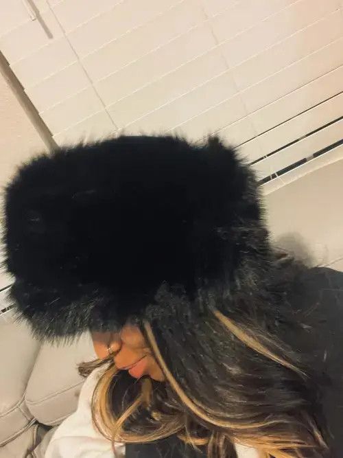 Japanese Brand Faux Fox Fur Headband Hat Size ONE SIZE - 1 Thumbnail