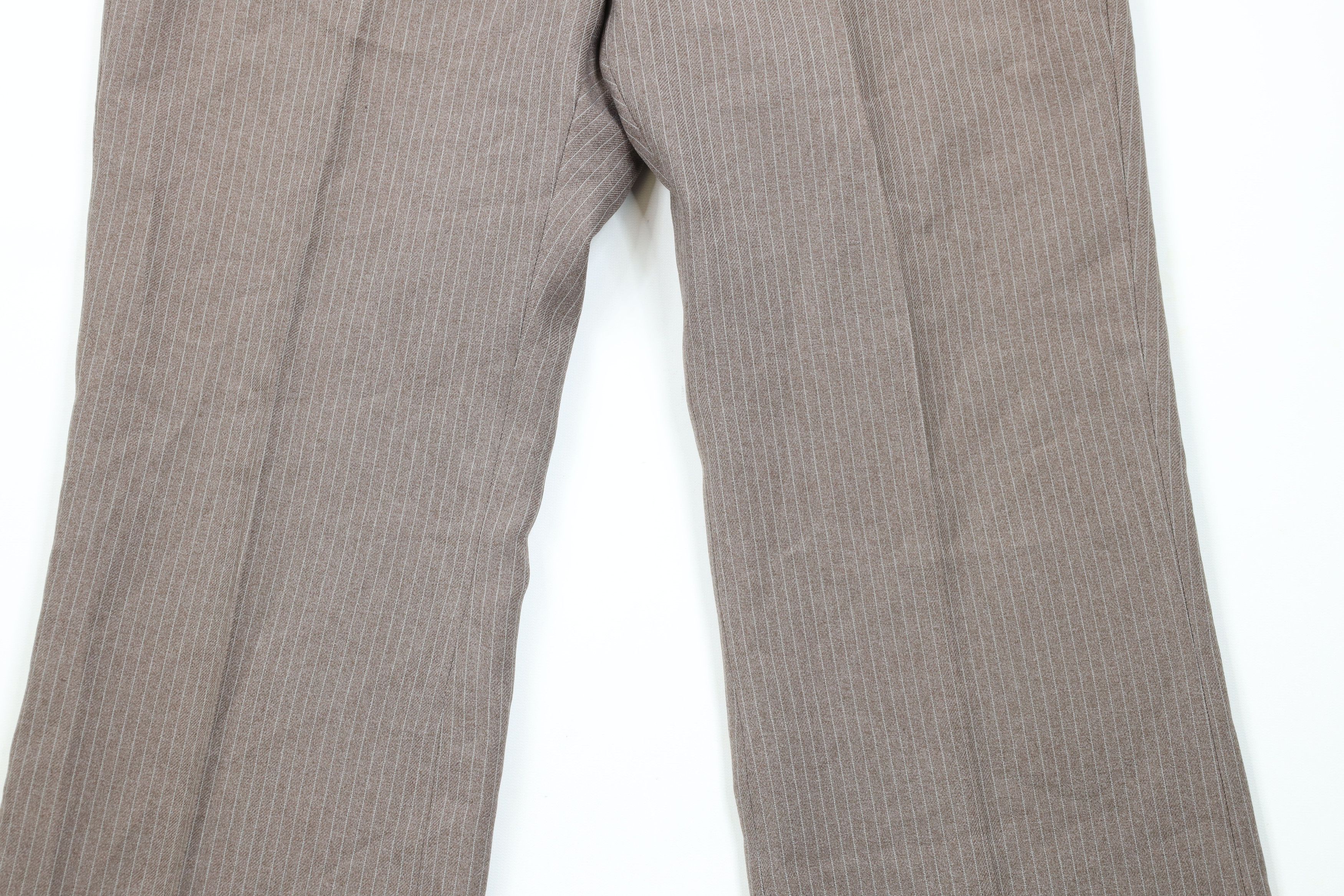 Vintage Vintage 70s Streetwear Knit Bell Bottoms Chino Pants USA Size US 34 / EU 50 - 3 Thumbnail