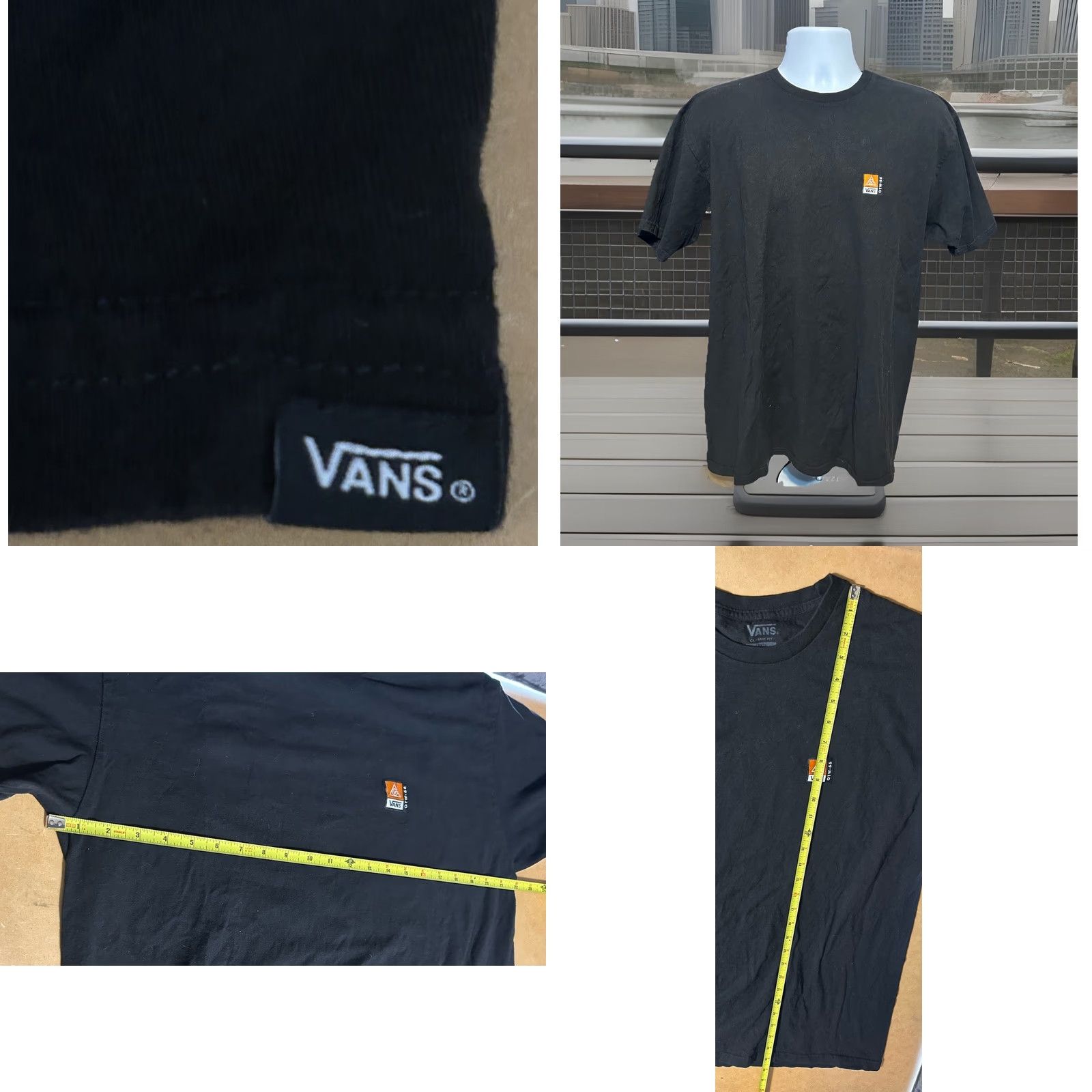 Vans VANS Shirt Men L Black Short Sleeve Graphic Tee Logo 66 Supply 2020 Off The Wall Size US L / EU 52-54 / 3 - 8 Thumbnail