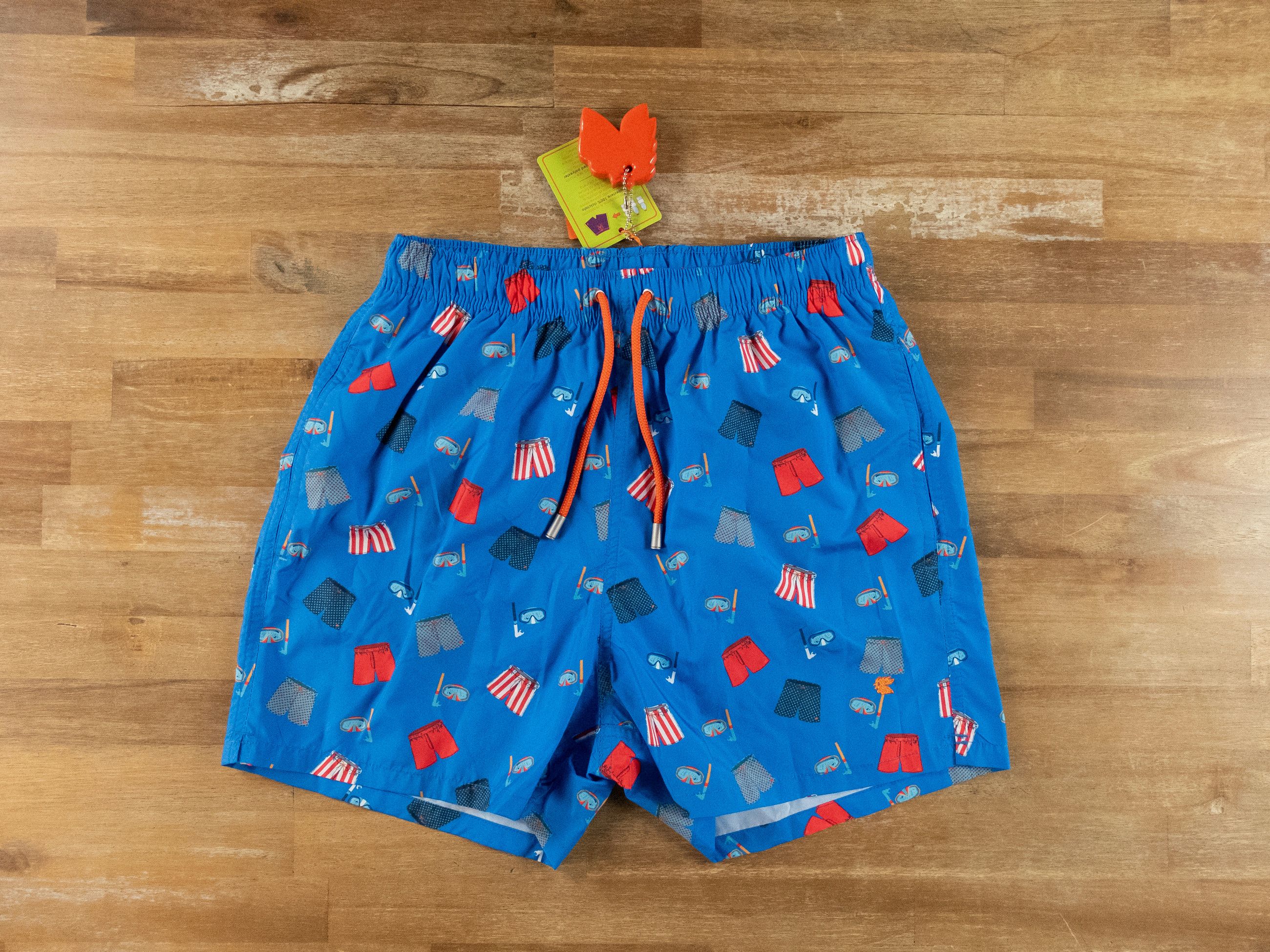 Other GALLO blue beach objects print swim shorts Medium Italy Size US 32 / EU 48 - 1 Thumbnail