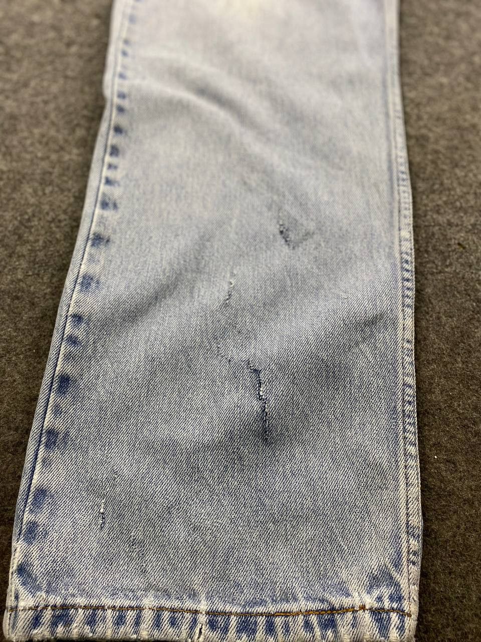 Levi's vintage levis 505 regular fit distressed denim Size US 39 - 11 Thumbnail