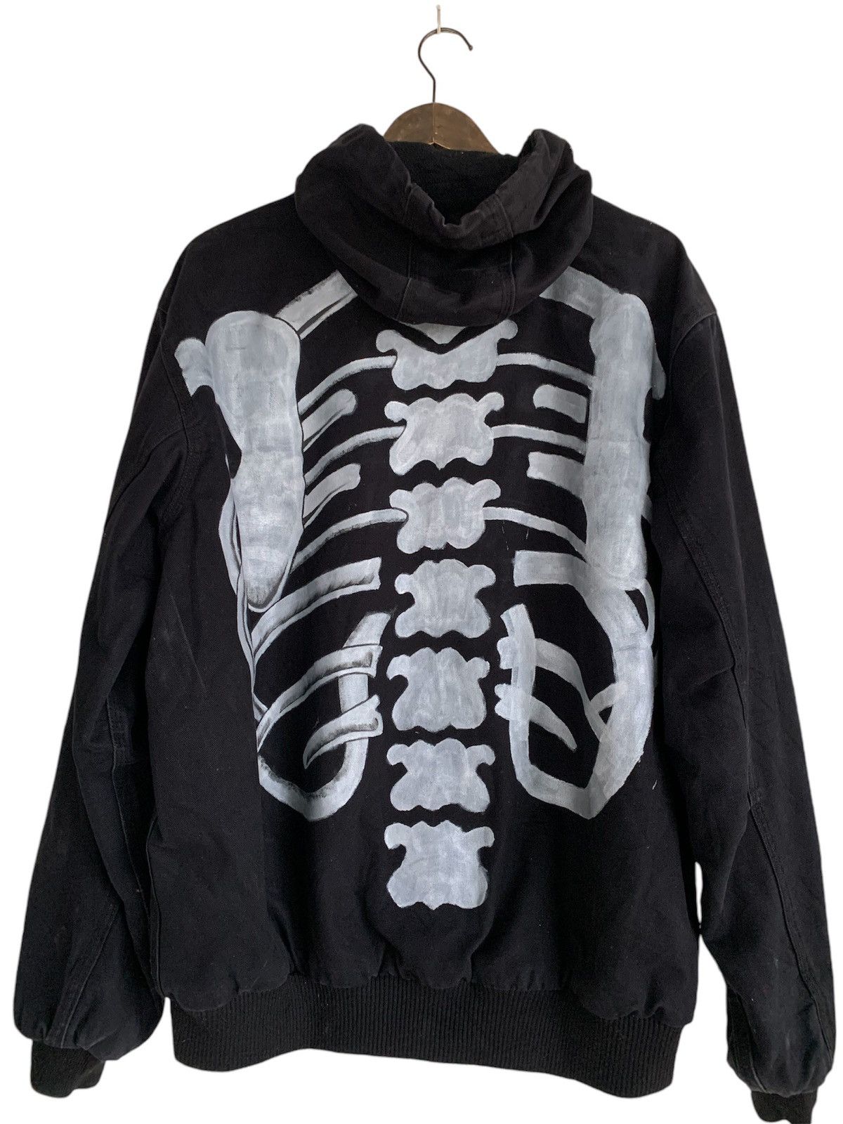Craftsman × Vintage Vintage Craftsman Skeleton Hooded Jacket Custom Paint Size US L / EU 52-54 / 3 - 2 Thumbnail