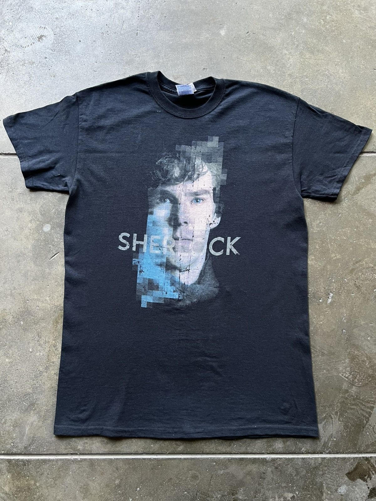 Vintage Rare 2012 Sherlock Holmes TV Series Promo Tee Shirt Size US M / EU 48-50 / 2 - 1 Thumbnail