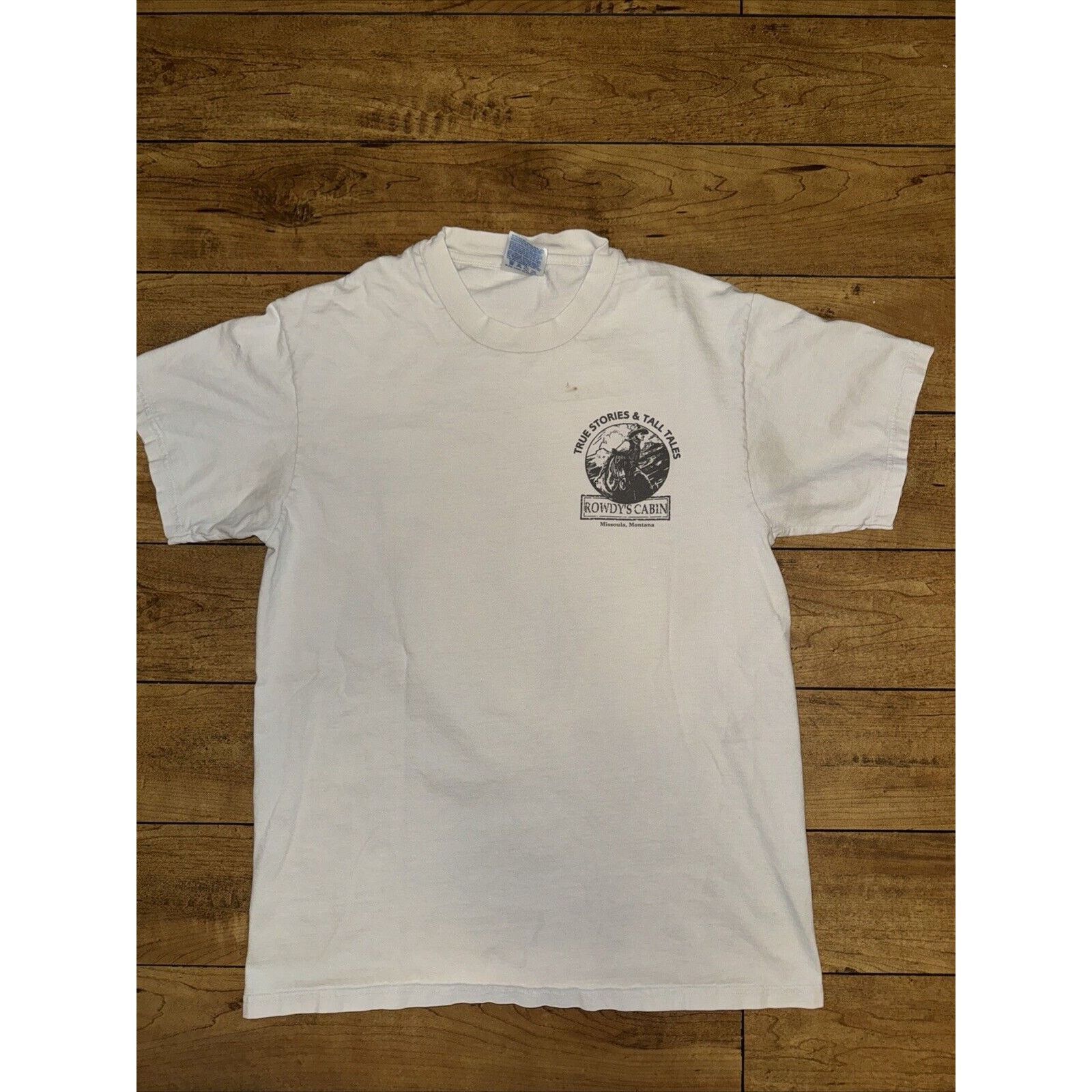 Japanese Brand × Vintage Rowdy’s Pale Ale T-Shirt White Medium 19x27 Size US M / EU 48-50 / 2 - 3 Thumbnail