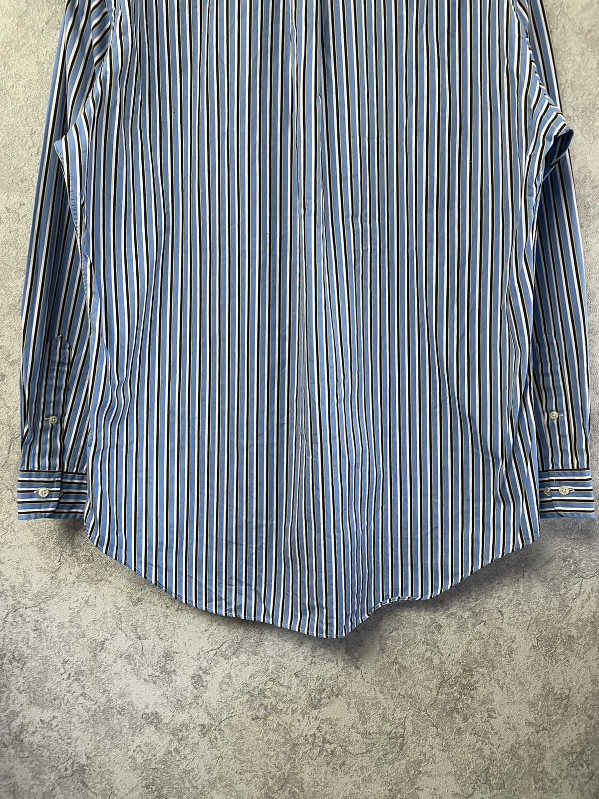 Polo Ralph Lauren Vintage Polo Ralph Lauren Striped Long Sleeve Shirt Size US L / EU 52-54 / 3 - 12 Thumbnail