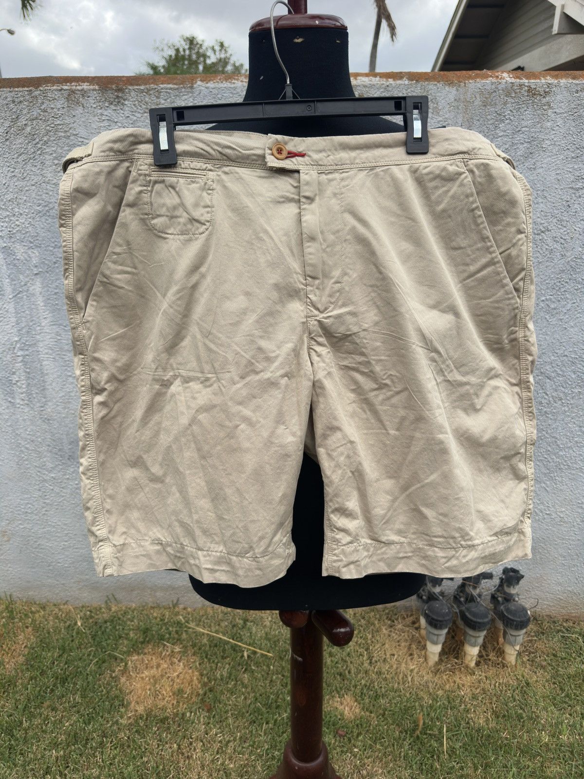 Psycho Bunny New Psycho Bunny Triumph Shorts Khaki Classic Men's 40 Size US 40 / EU 56 - 1 Thumbnail