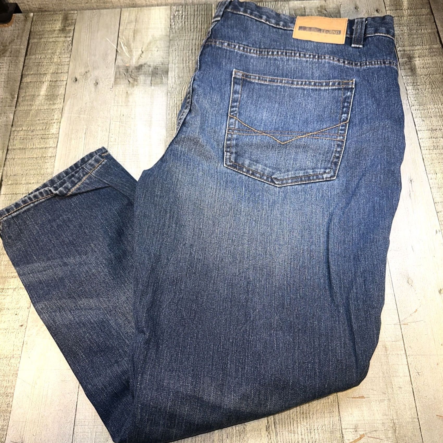 Vintage Legend Men's Jeans 46x32 Blue Tapered Size US 30 / EU 46 - 4 Thumbnail