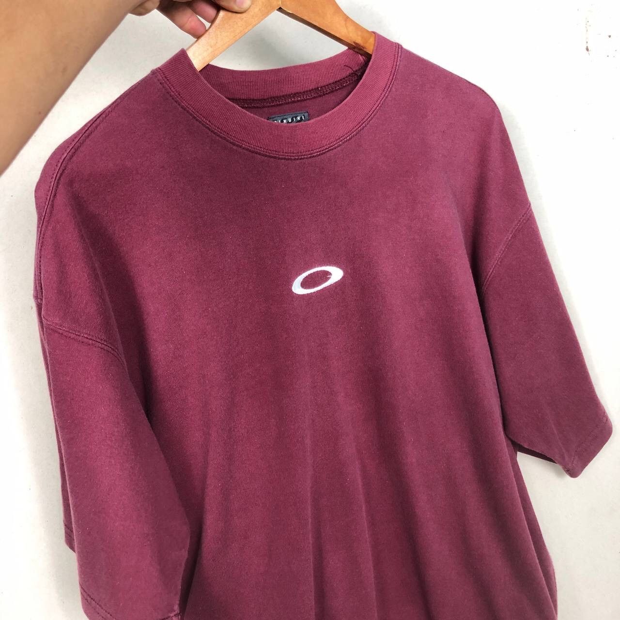 Oakley Vintage 1990s Oakley Centre Tee Size US M / EU 48-50 / 2 - 1 Thumbnail
