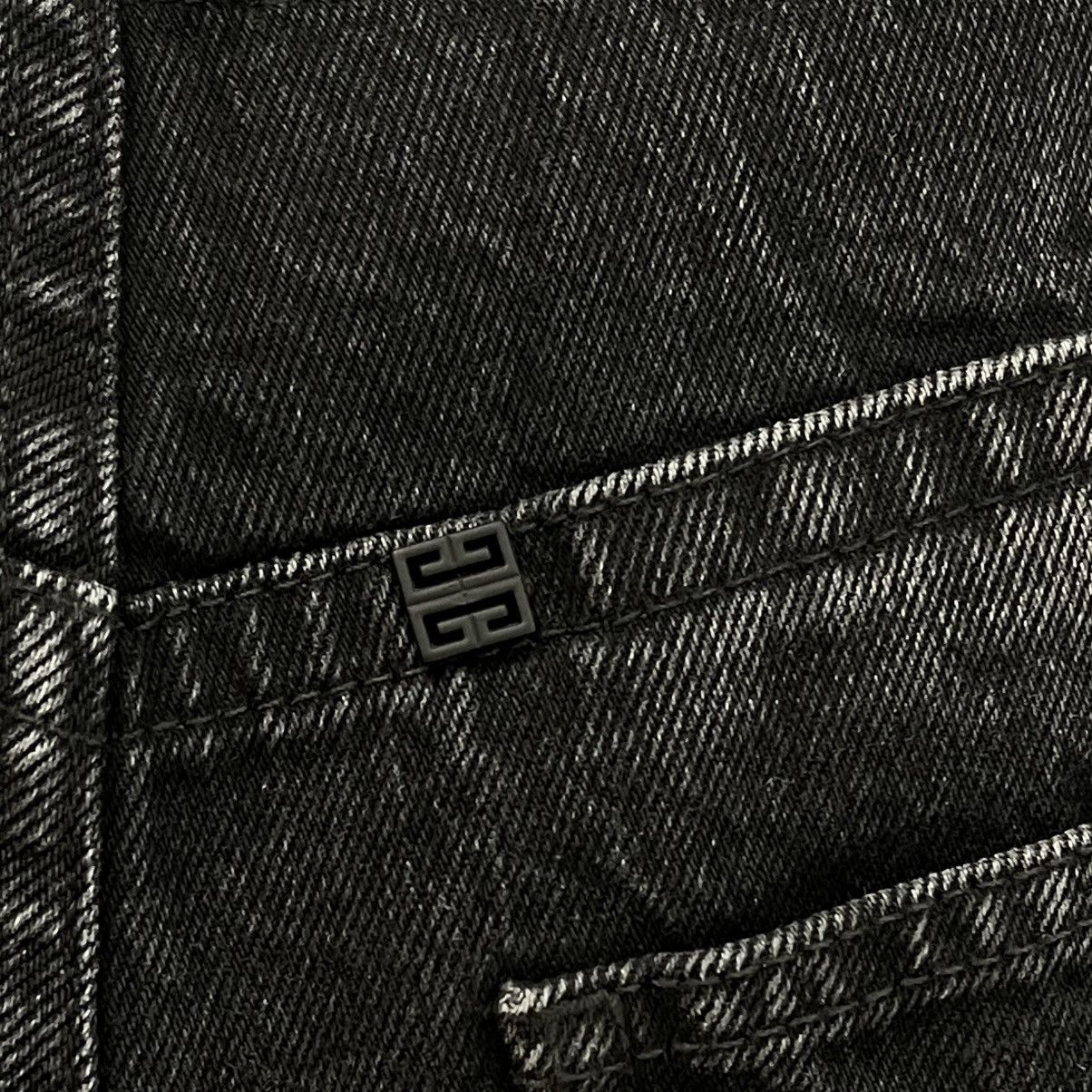Givenchy Givenchy Wide-Leg Denim Cotton Jeans Size 26" / US 2 / IT 38 - 5 Thumbnail