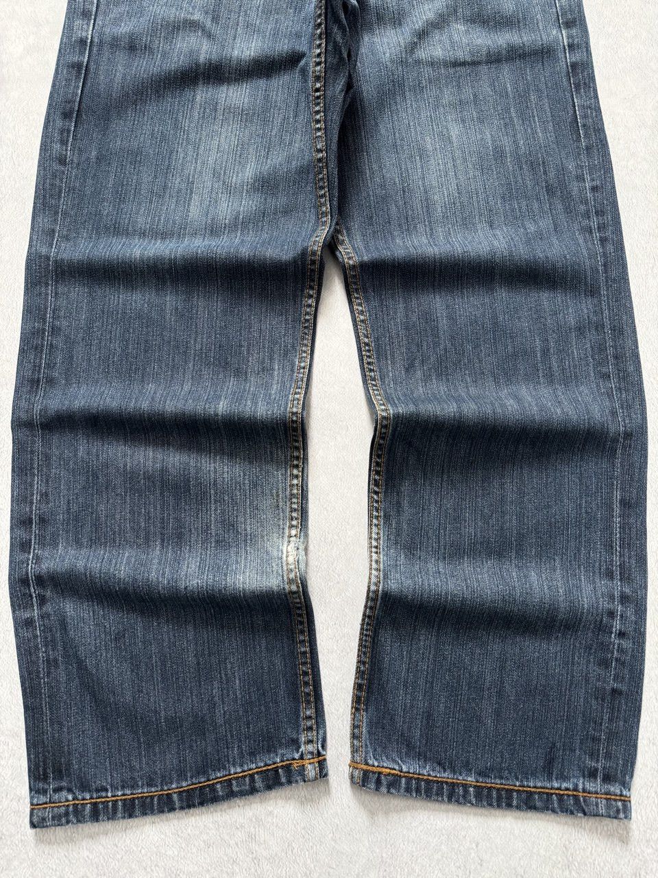 Rocawear vintage y2k baggy wide distressed rocawear jeans evisu vibe Size US 30 / EU 46 - 6 Thumbnail