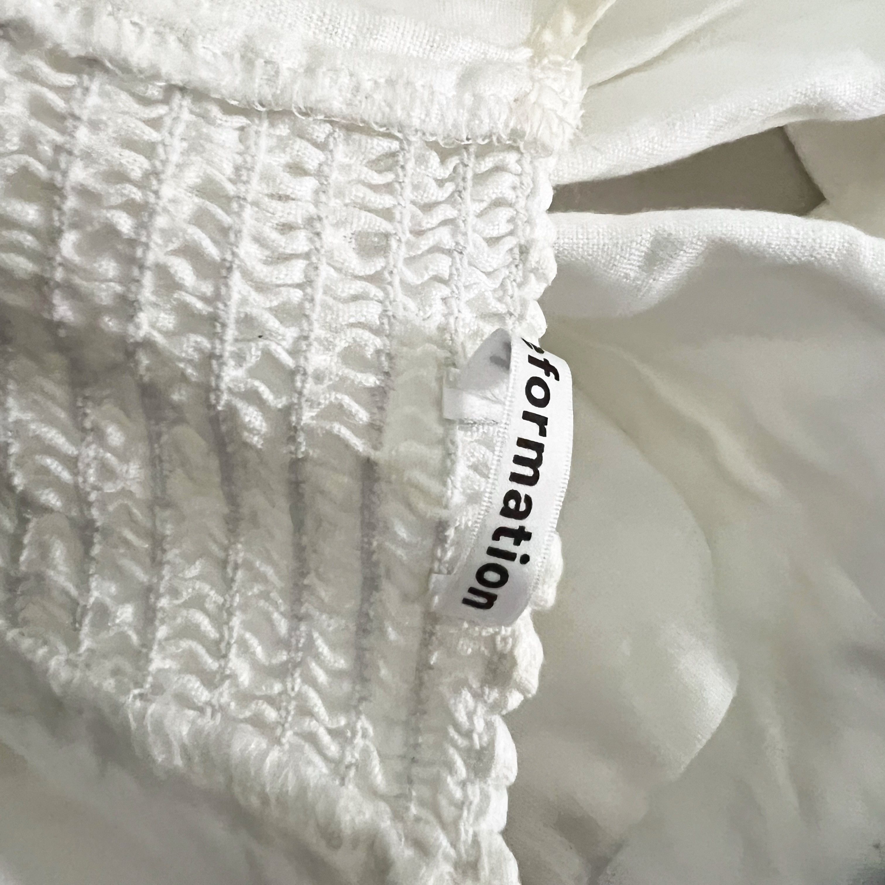 Reformation Reformation Stilton Linen Smocked Back Size XS / US 0-2 / IT 36-38 - 2 Thumbnail