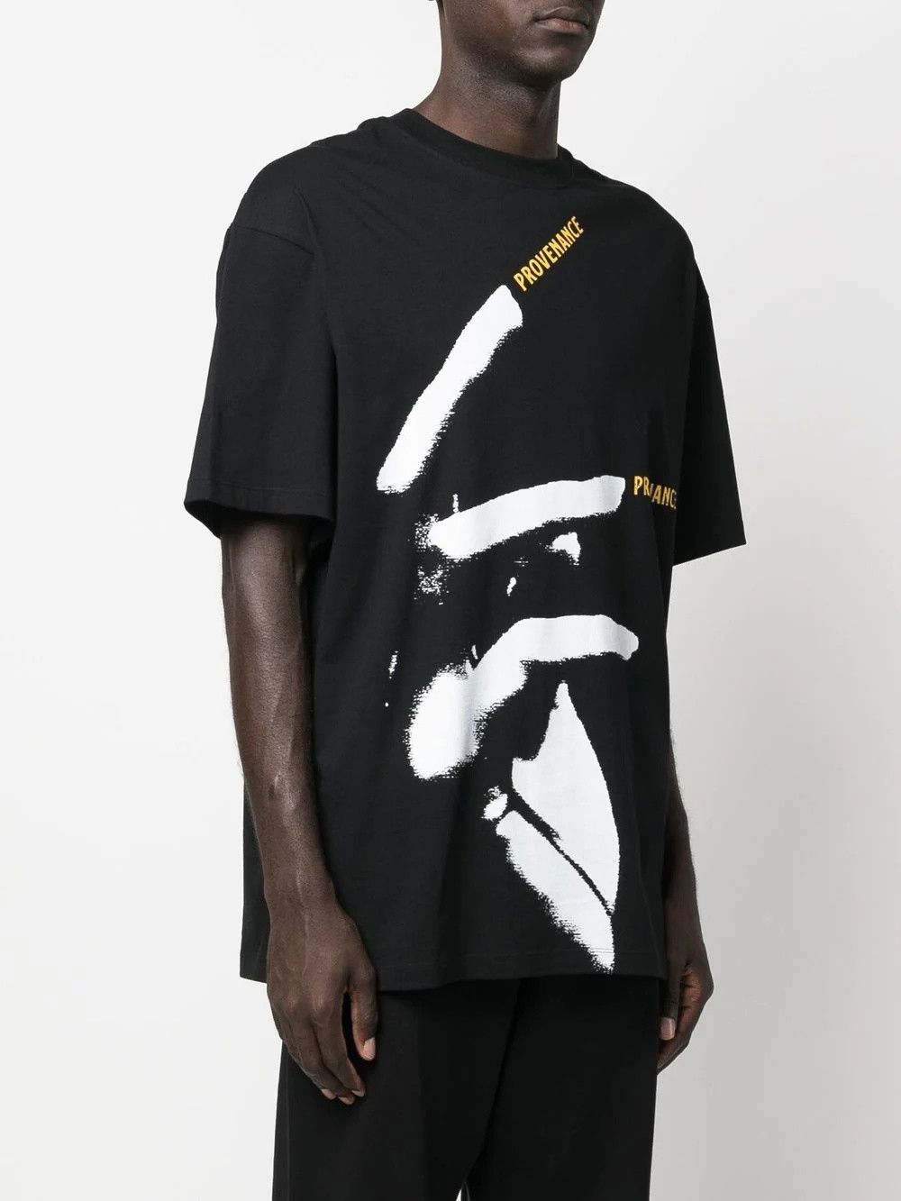 Raf Simons o1y0325 Crewneck T-Shirt in Black/White Size US S / EU 44-46 / 1 - 3 Thumbnail