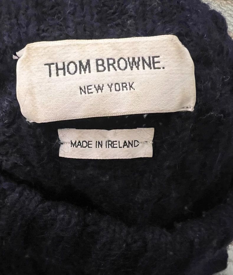 Thom Browne Thom Browne Thick woolen coat Size US XS / EU 42 / 0 - 6 Thumbnail