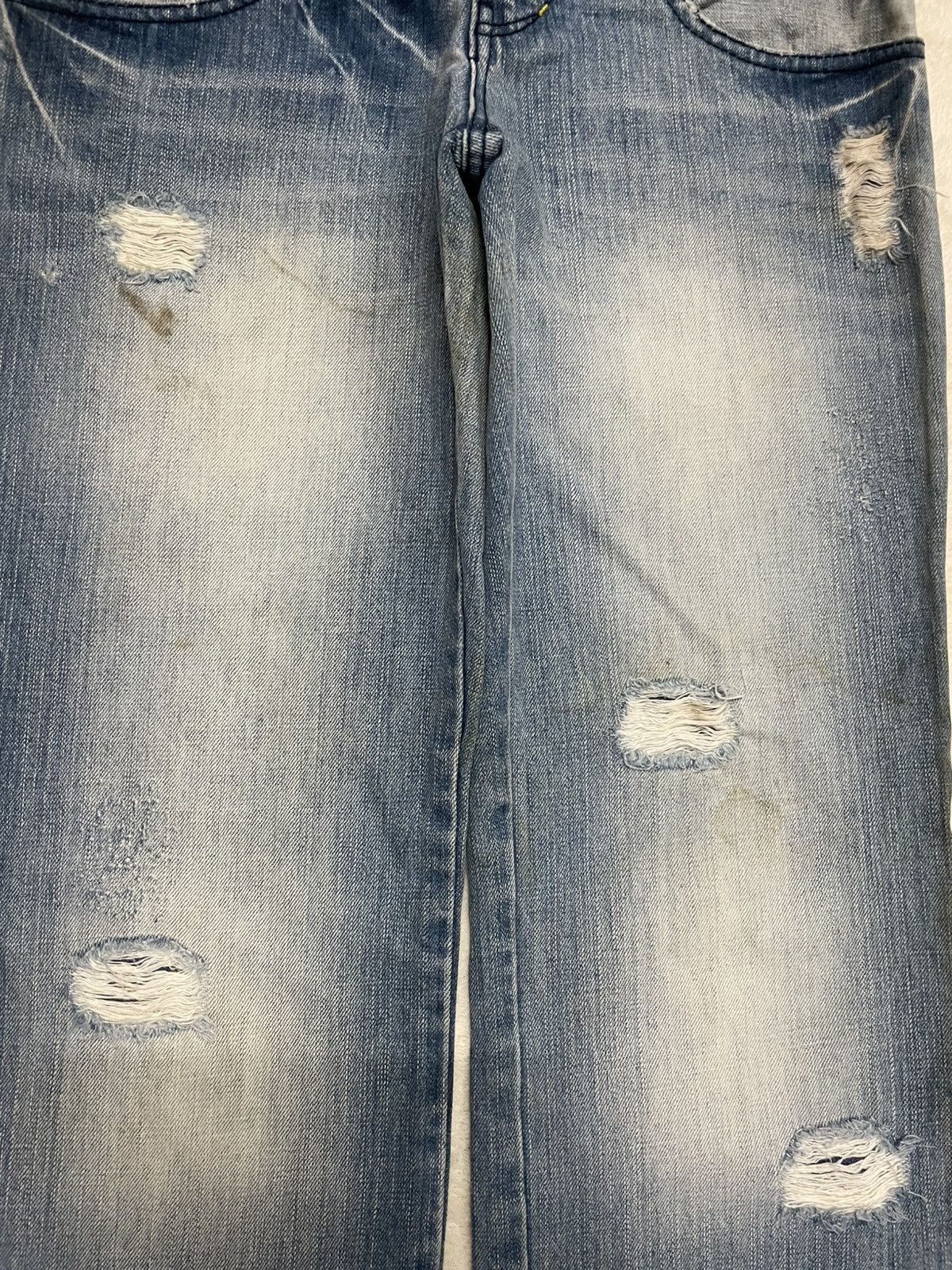 Japanese Brand Vintage WG Japanese Brand Double Waist Denim Jeans Size US 30 / EU 46 - 4 Thumbnail