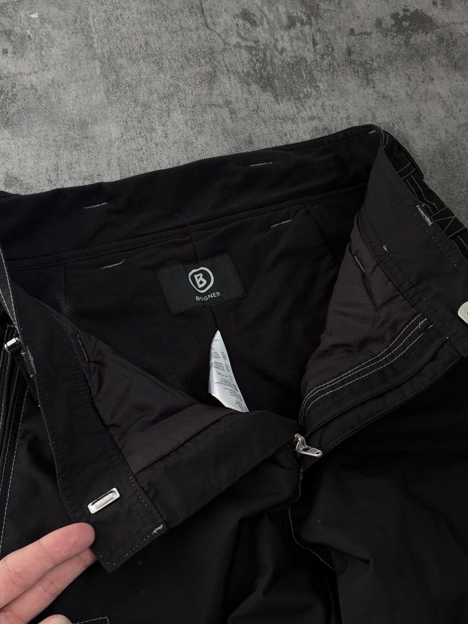 Bogner Bogner Ski Snow Pants Black Cargo Style Size US 30 / EU 46 - 16 Thumbnail