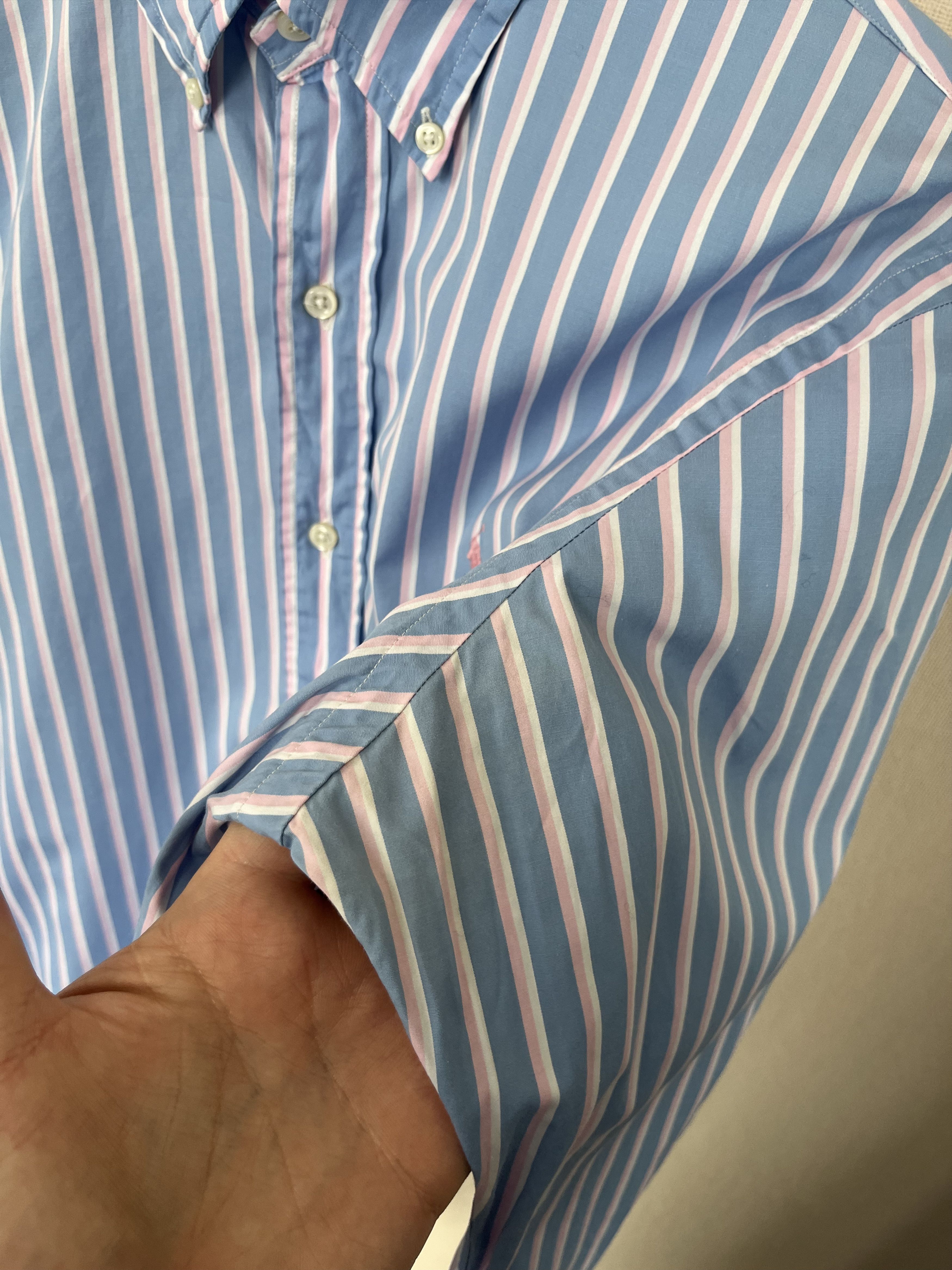 Polo Ralph Lauren Vintage Ralph Lauren Shirt Stripe Button Down Long Sleeve Size US M / EU 48-50 / 2 - 5 Thumbnail