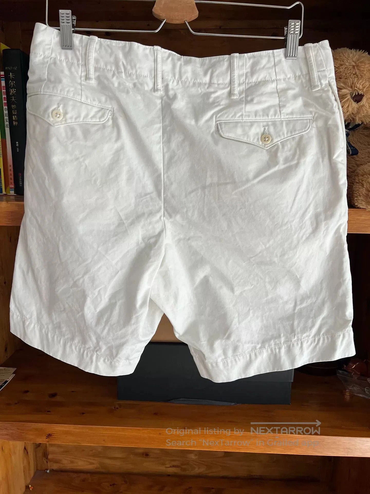 RRL Ralph Lauren RRL Double RL Vintage White Work Shorts. Size US 31 - 7 Thumbnail