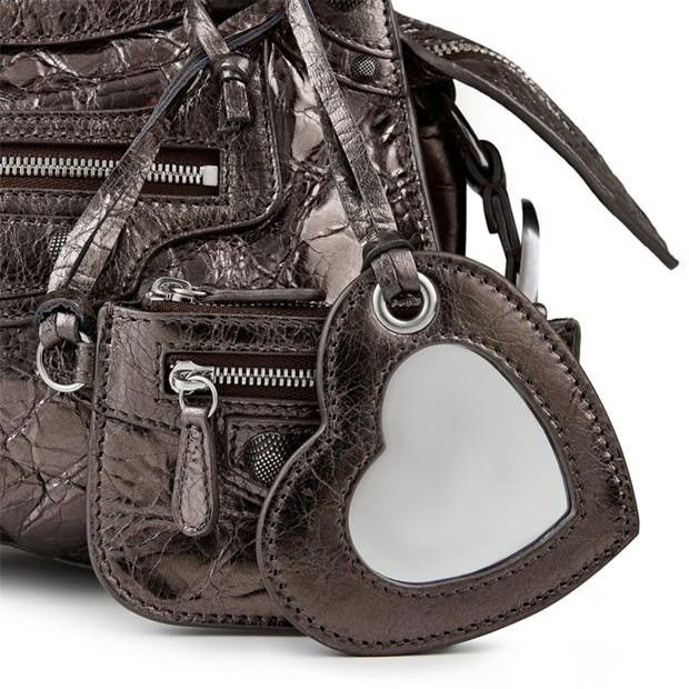 Balenciaga o1g2r1mq0924 Size: OS / Hand Bag in Dark Brown Size ONE SIZE - 3 Thumbnail