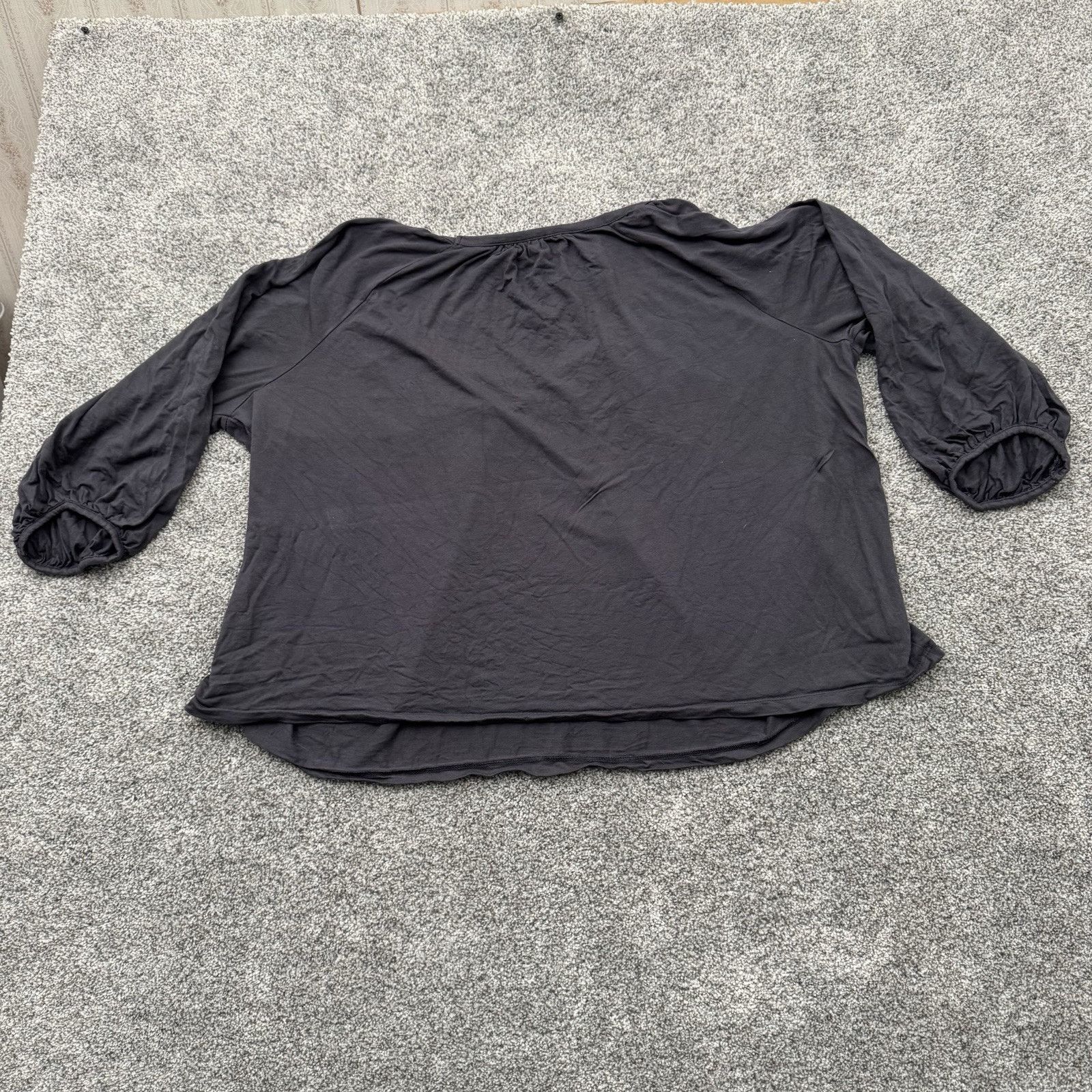 Old Navy Old Navy Top Womens XXL Boho Peasant Sleeves Flowy Lagenlook Size XXL / US 16-18 / IT 52-54 - 7 Thumbnail