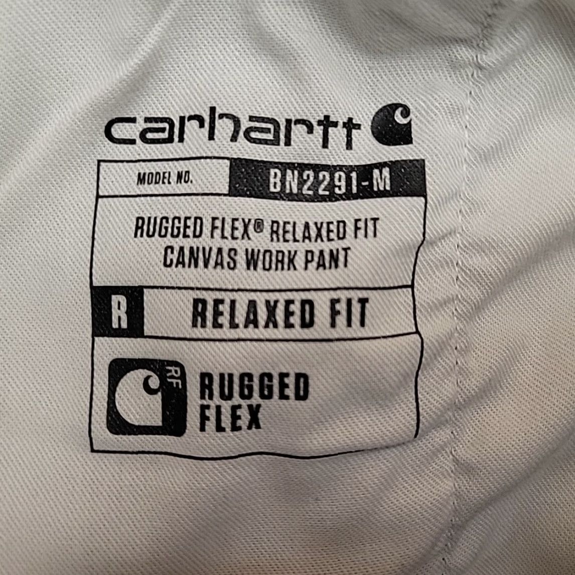 Carhartt Carhartt Pants Mens 40x30 Gray Canvas Relaxed Fit Rugged Flex Cargo Work X102291 Size US 40 / EU 56 - 4 Thumbnail