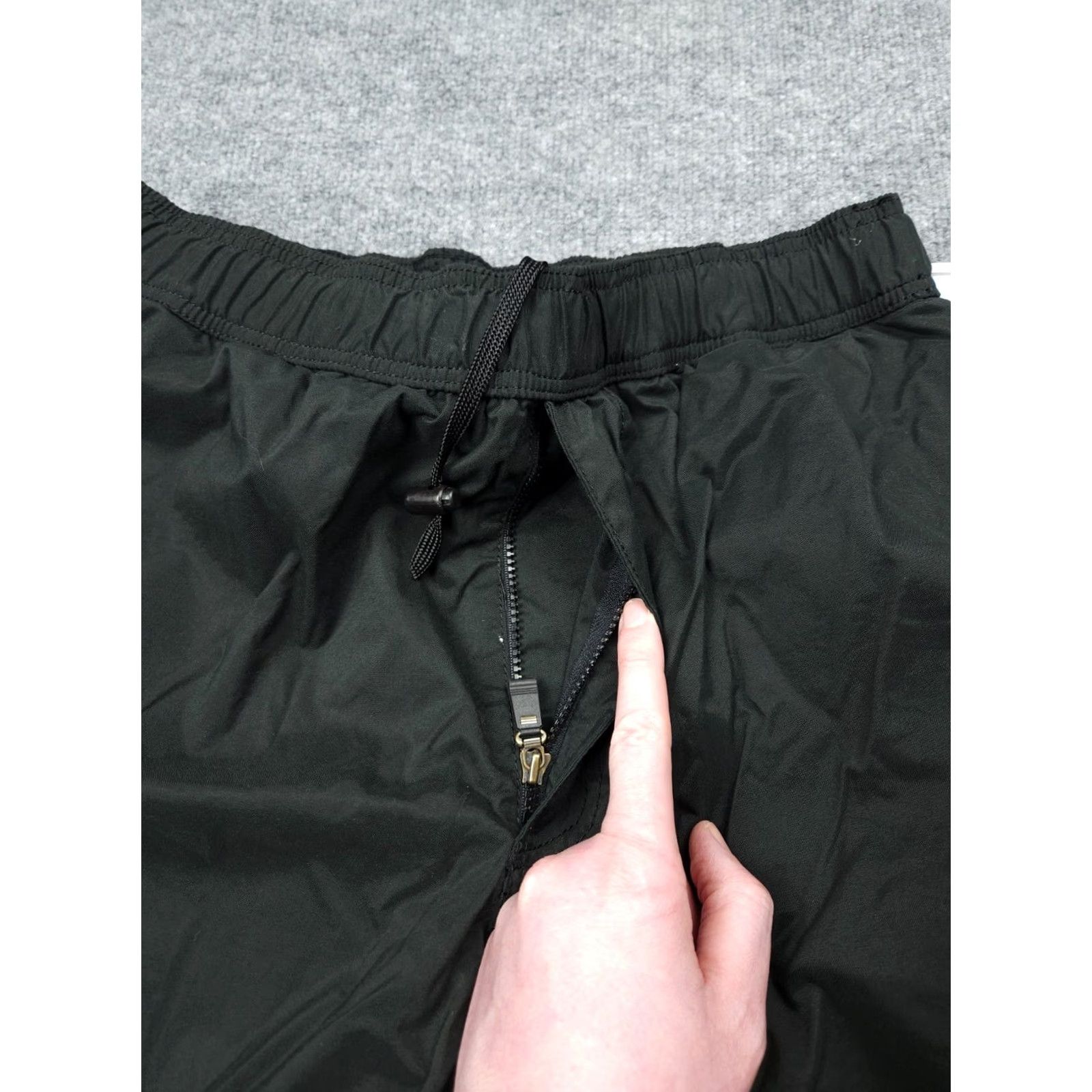 Quiksilver VINTAGE Billabong Combat Snowboard Pants Mens Medium Black NWT Nylon Made USA Size US 31 - 5 Thumbnail