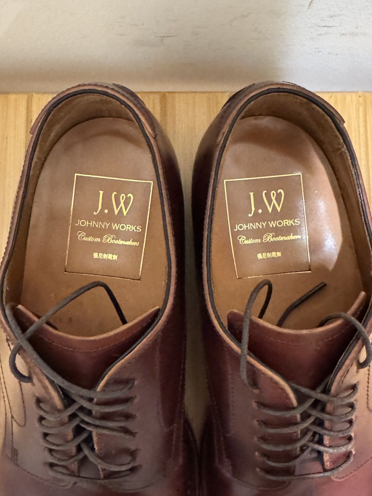 Other JohnnyWorks M43 Derby Shoe Brown Shell Cordovan 6UK/6.5US Size US 6.5 / EU 39-40 - 7 Thumbnail