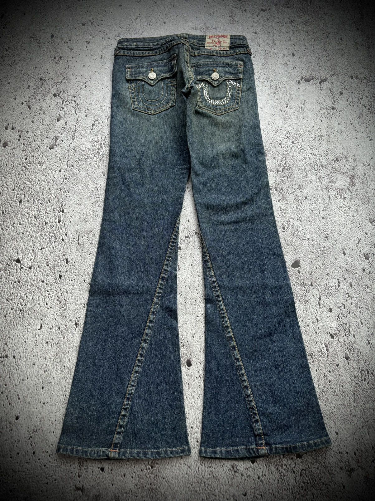 Hysteric Glamour Y2k Flare Jeans True religion Denim jeans Size 26" / US 2 / IT 38 - 2 Thumbnail