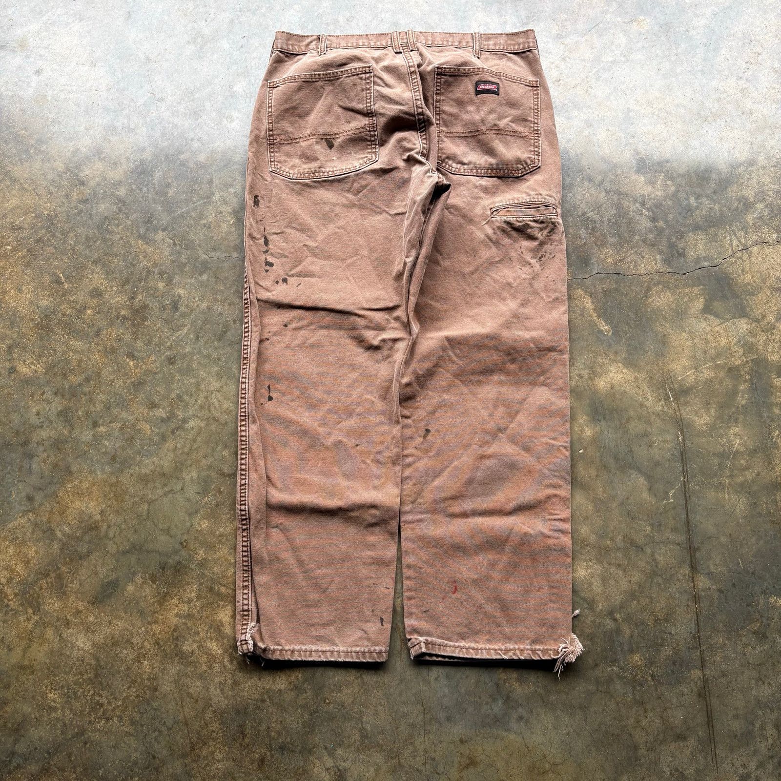 Dickies Vintage Y2k Essential Dickies Brown Work pants Size US 36 / EU 52 - 1 Thumbnail