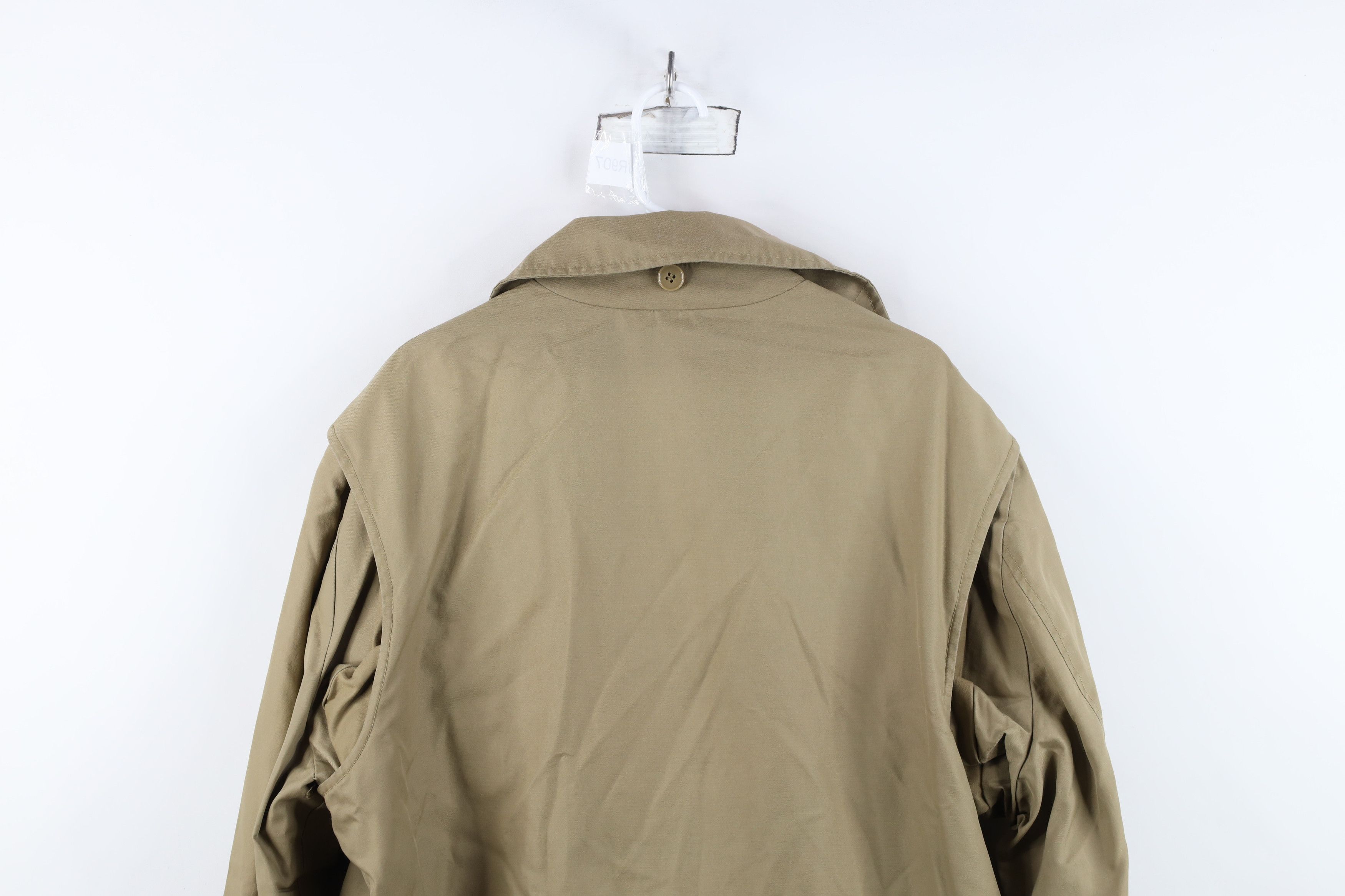 Brooks Brothers Vintage 70s Brooks Brothers Full Zip Chore Barn Jacket Beige Size US XL / EU 56 / 4 - 16 Thumbnail