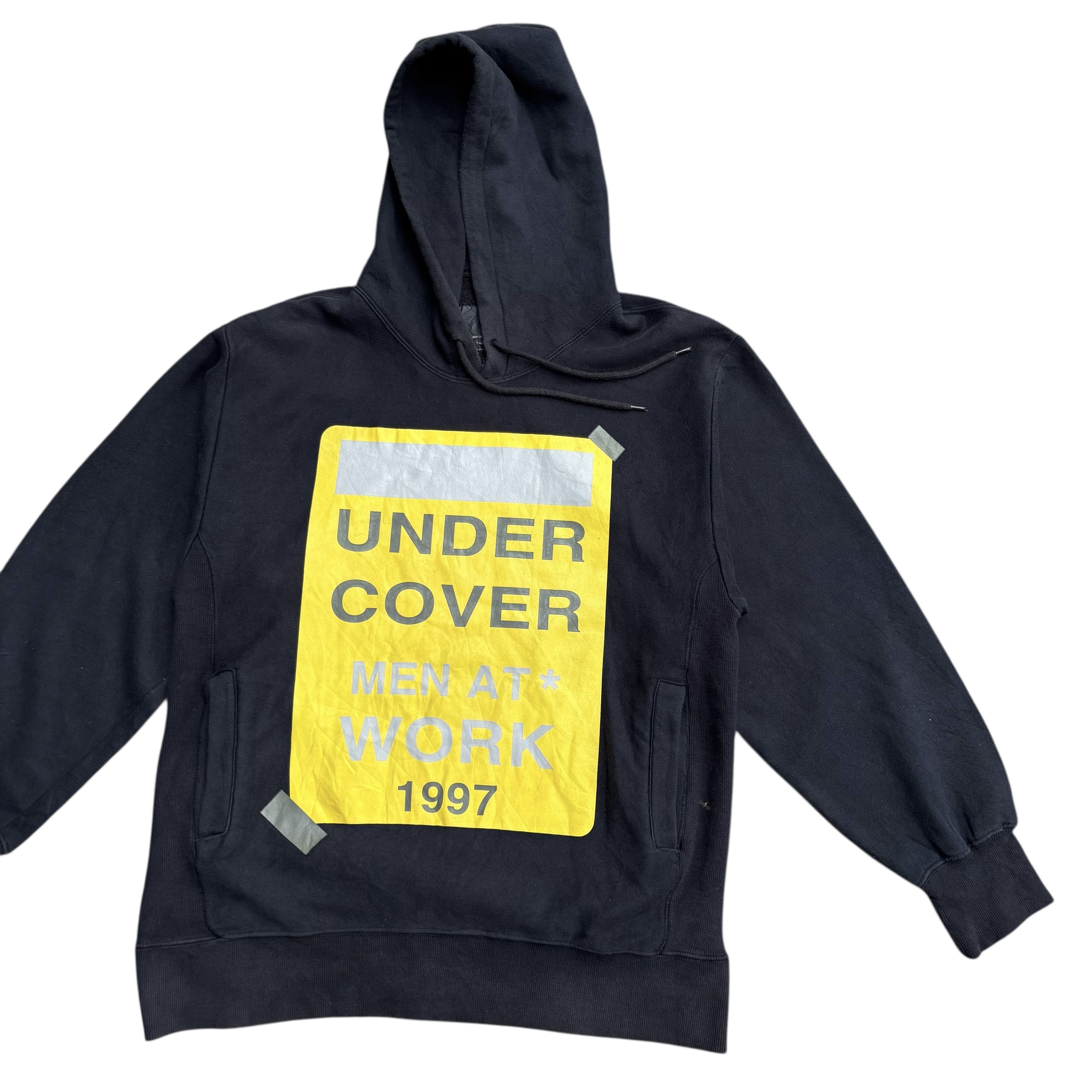 Undercover Undercover Small Parts MEN AT WORK 1997 Hoodie Size US L / EU 52-54 / 3 - 3 Thumbnail