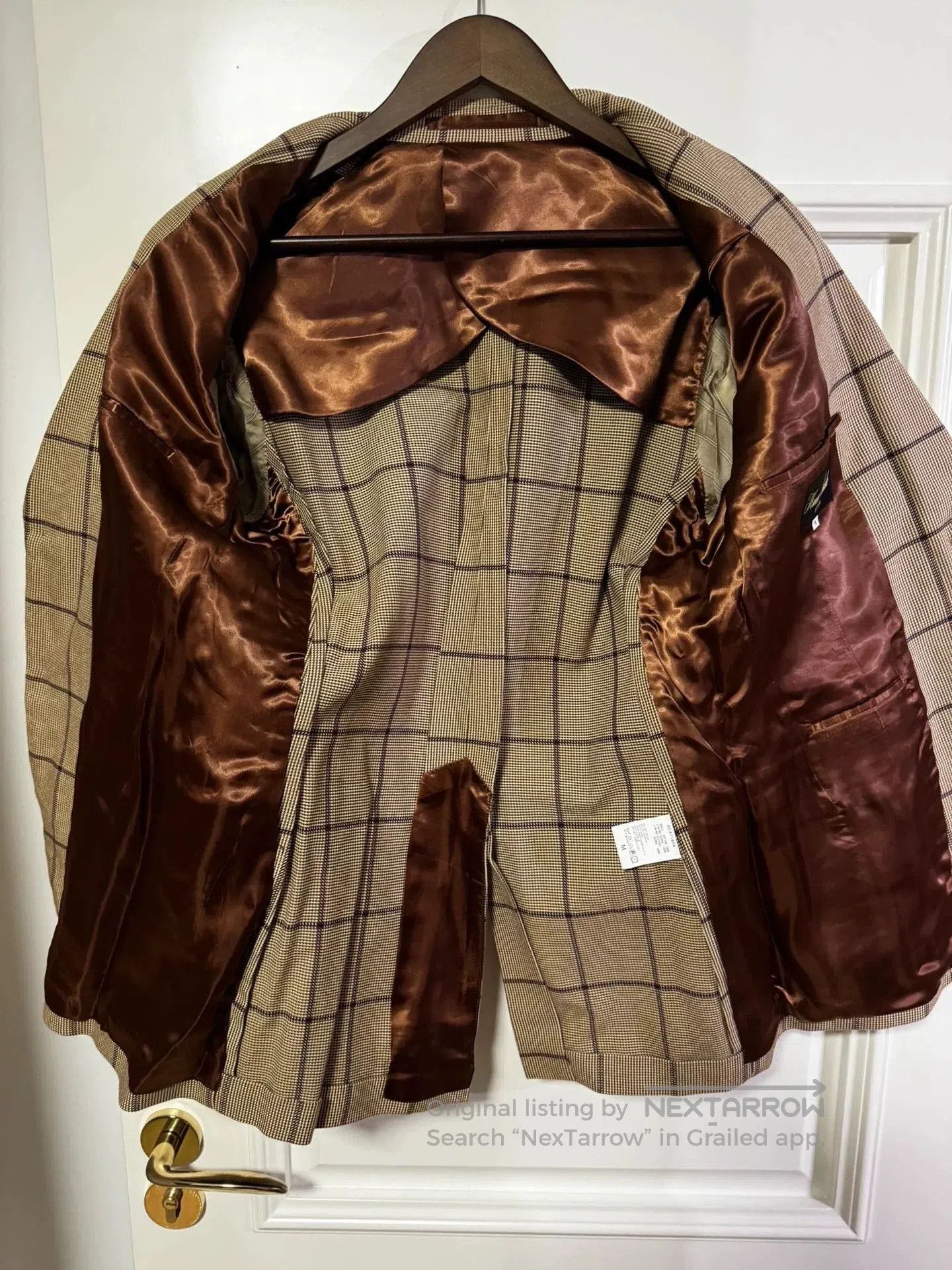 Japanese Brand Haversack Vintage Plaid Suit Jacket. Size US M / EU 48-50 / 2 - 5 Thumbnail