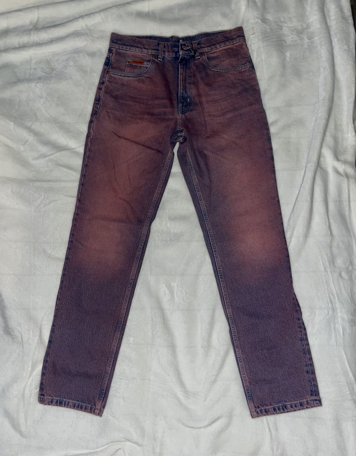 Martine Rose Martine Rose Overdyed straight leg jeans Size US 30 / EU 46 - 2 Thumbnail