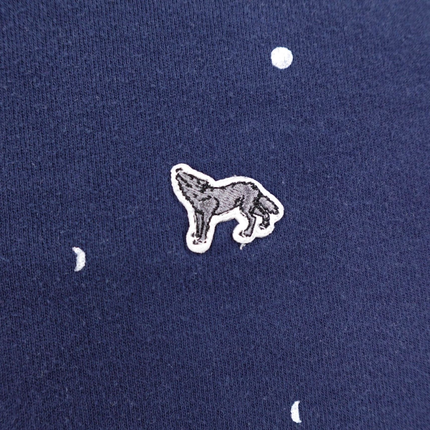 Vans VANS Sweatshirt Mens XL Blue Chima Ferguson Wolf Moon Crewneck Pullover Skater Graphic Print Wolf Logo Ready for Skateboarding Mens Size US XL / EU 56 / 4 - 3 Thumbnail