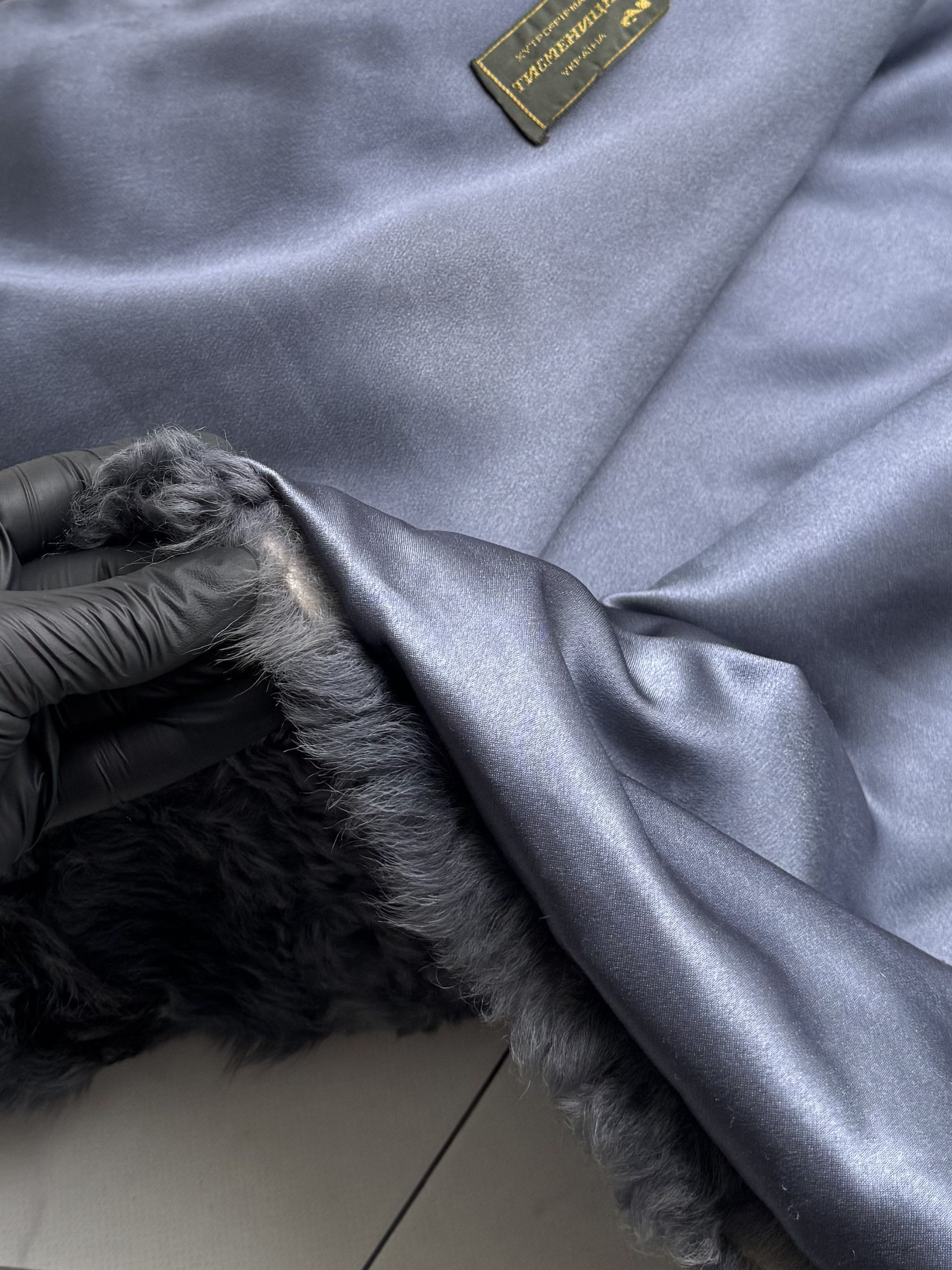 Vintage Vintage Blue Gray Real Fur Luxury Winter Statement Coat Size M / US 6-8 / IT 42-44 - 17 Thumbnail
