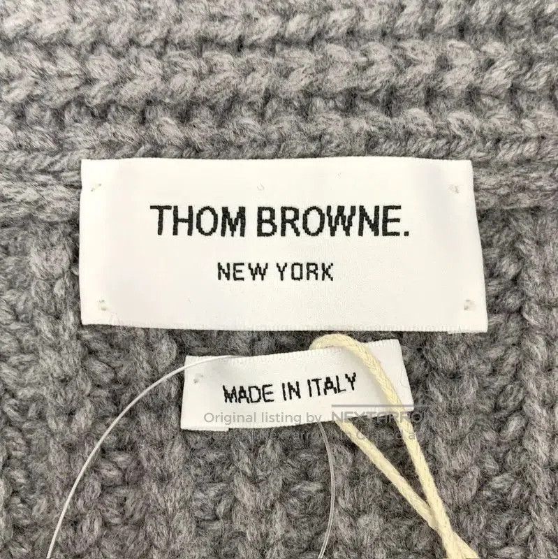 Thom Browne Thom Browne Gray Wool Women's Cardigan . Size XXS / US 00 / IT 34 - 6 Thumbnail