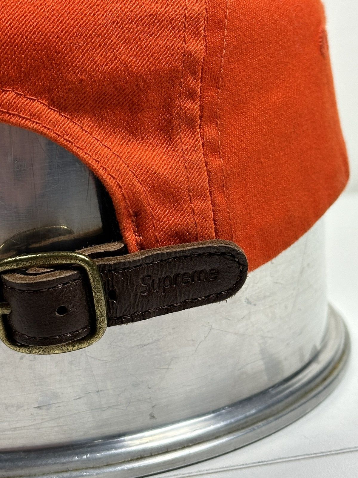 Supreme Supreme Washed Chino Twill Camp Cap Hat Size ONE SIZE - 6 Thumbnail