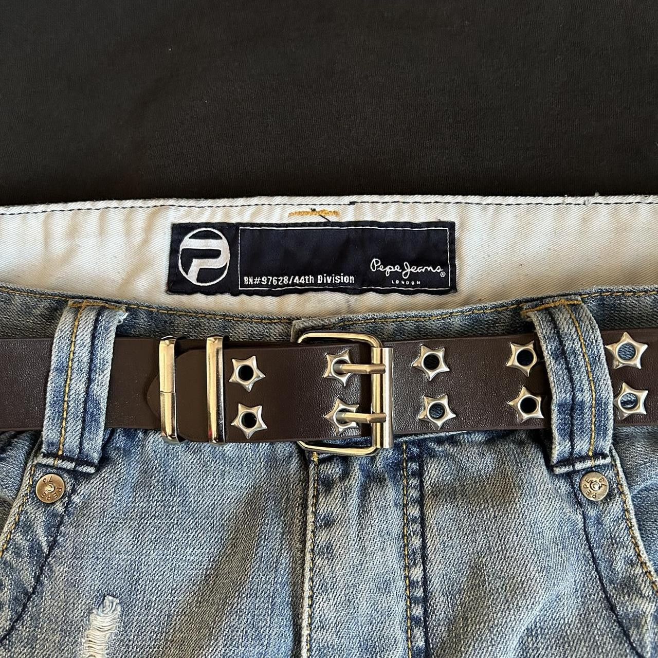 Japanese Brand × Vintage Y2K 2000s Style Star-studded Classic Skater Belt Size ONE SIZE - 6 Thumbnail