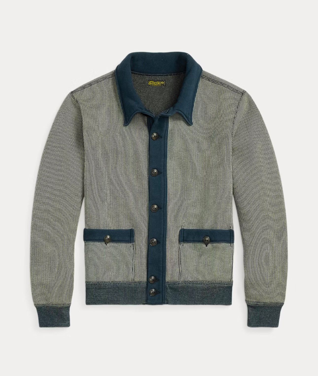 RRL Ralph Lauren RRL Striped Jacquard-Knit Cardigan | Grailed
