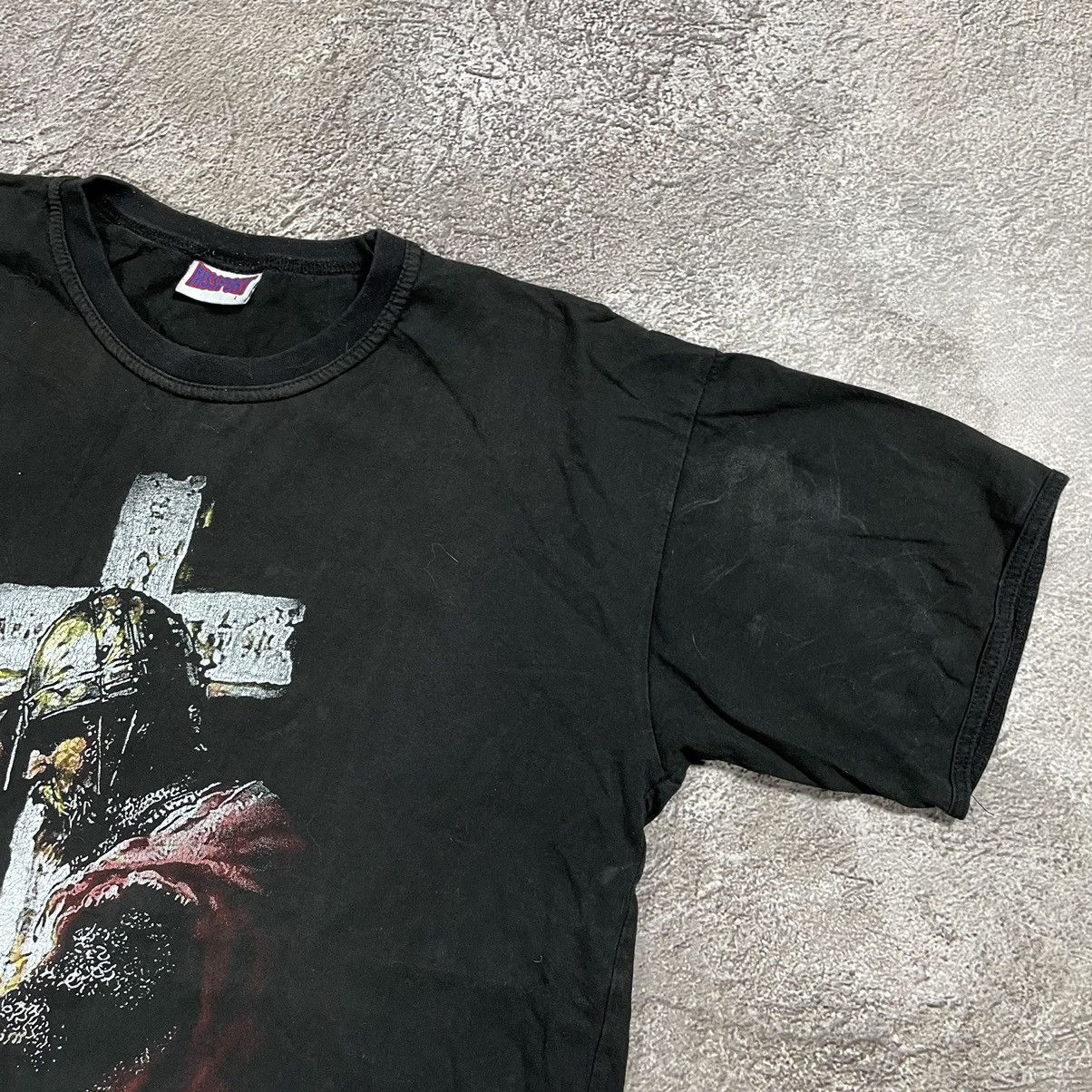 Vintage Vintage 00s Horror Graphic Tee Grunge Dark Abstract Faded L Size US L / EU 52-54 / 3 - 6 Thumbnail